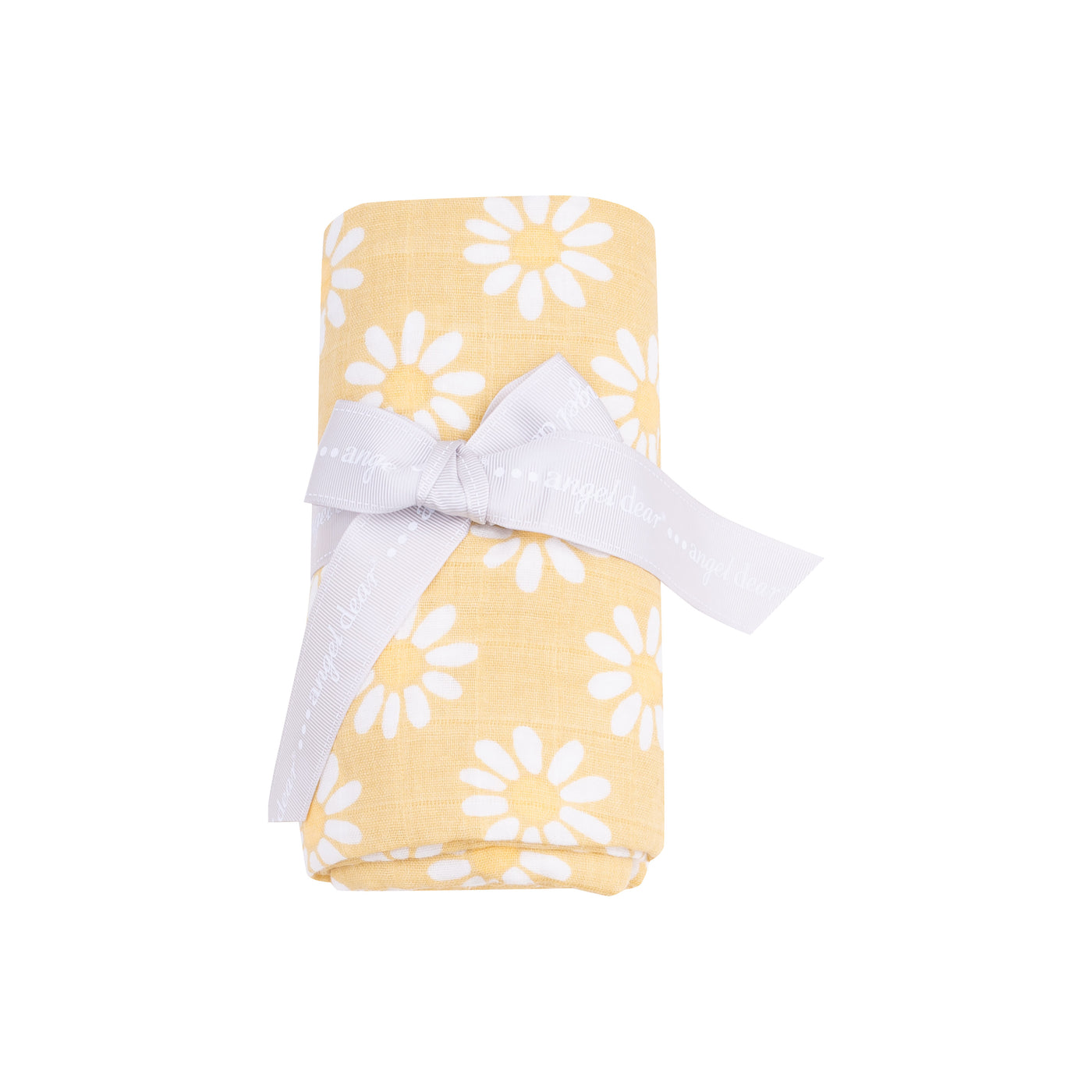 Swaddle Blanket - Yellow Mod Daisy