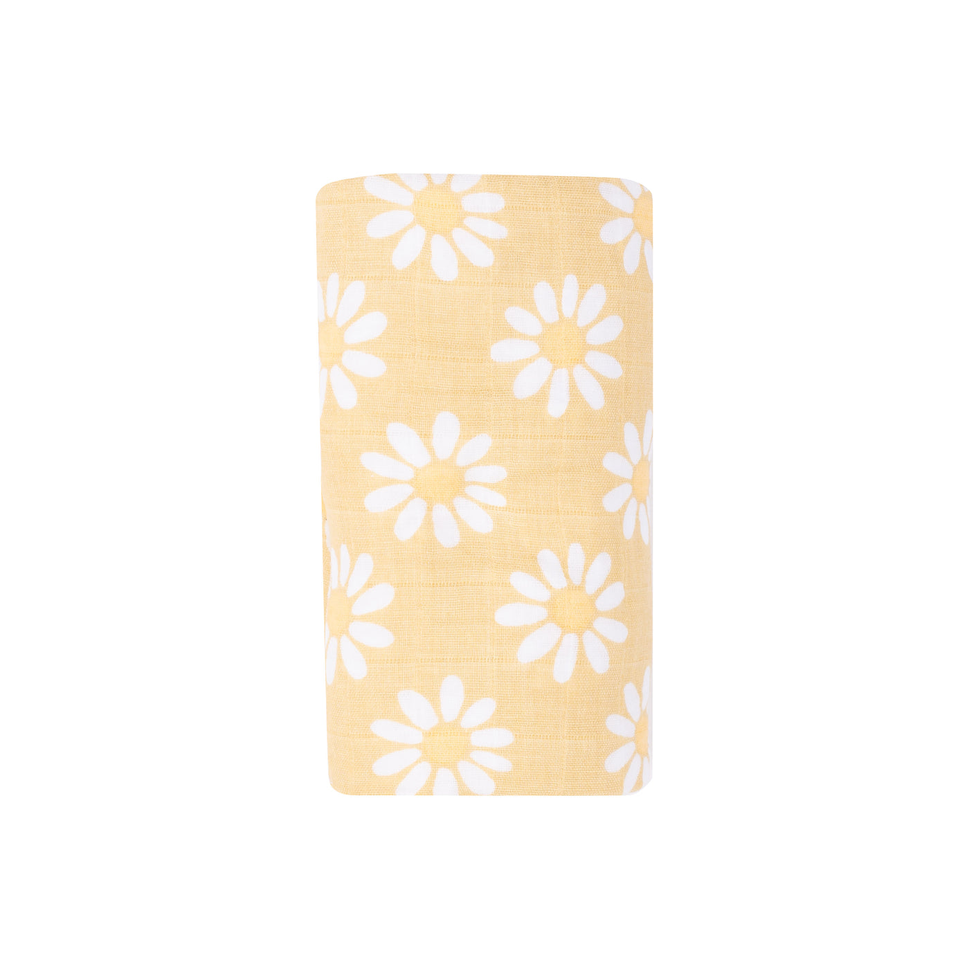 Swaddle Blanket - Yellow Mod Daisy