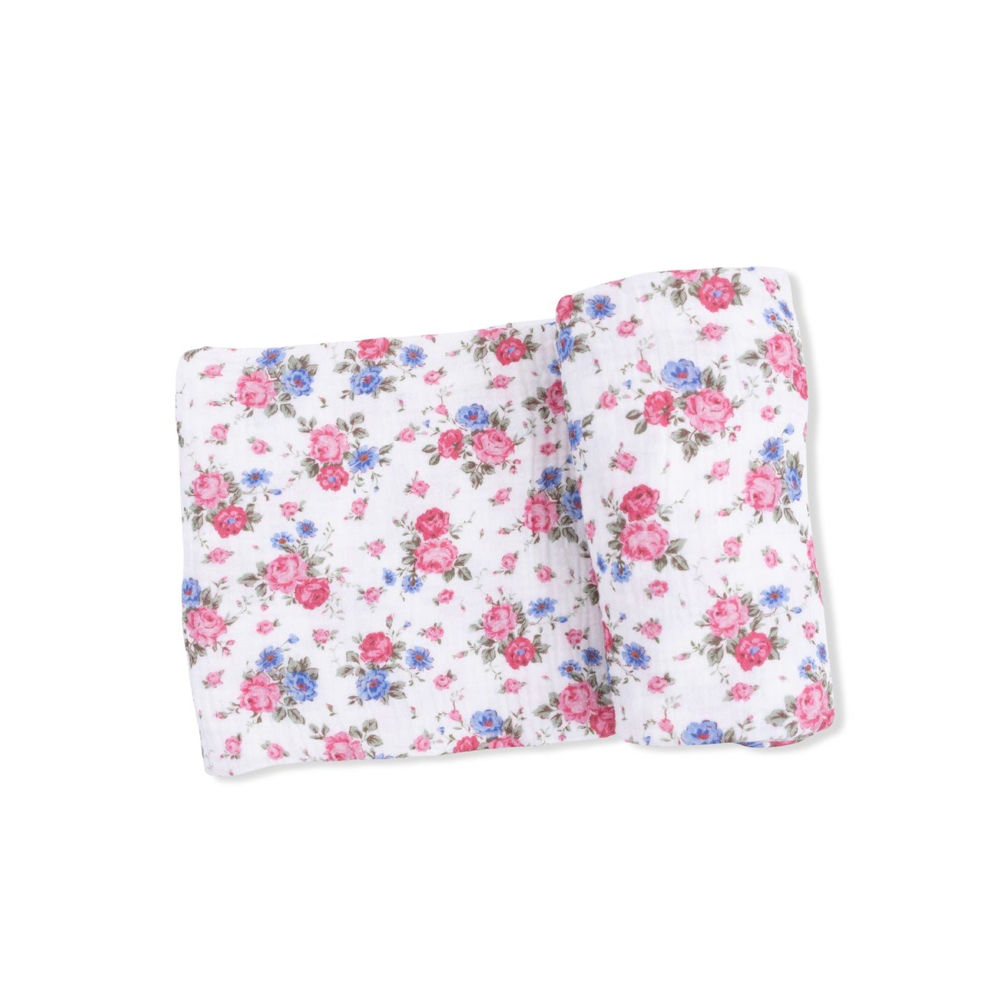 Cabbage Roses - Swaddle Blanket-Angel Dear