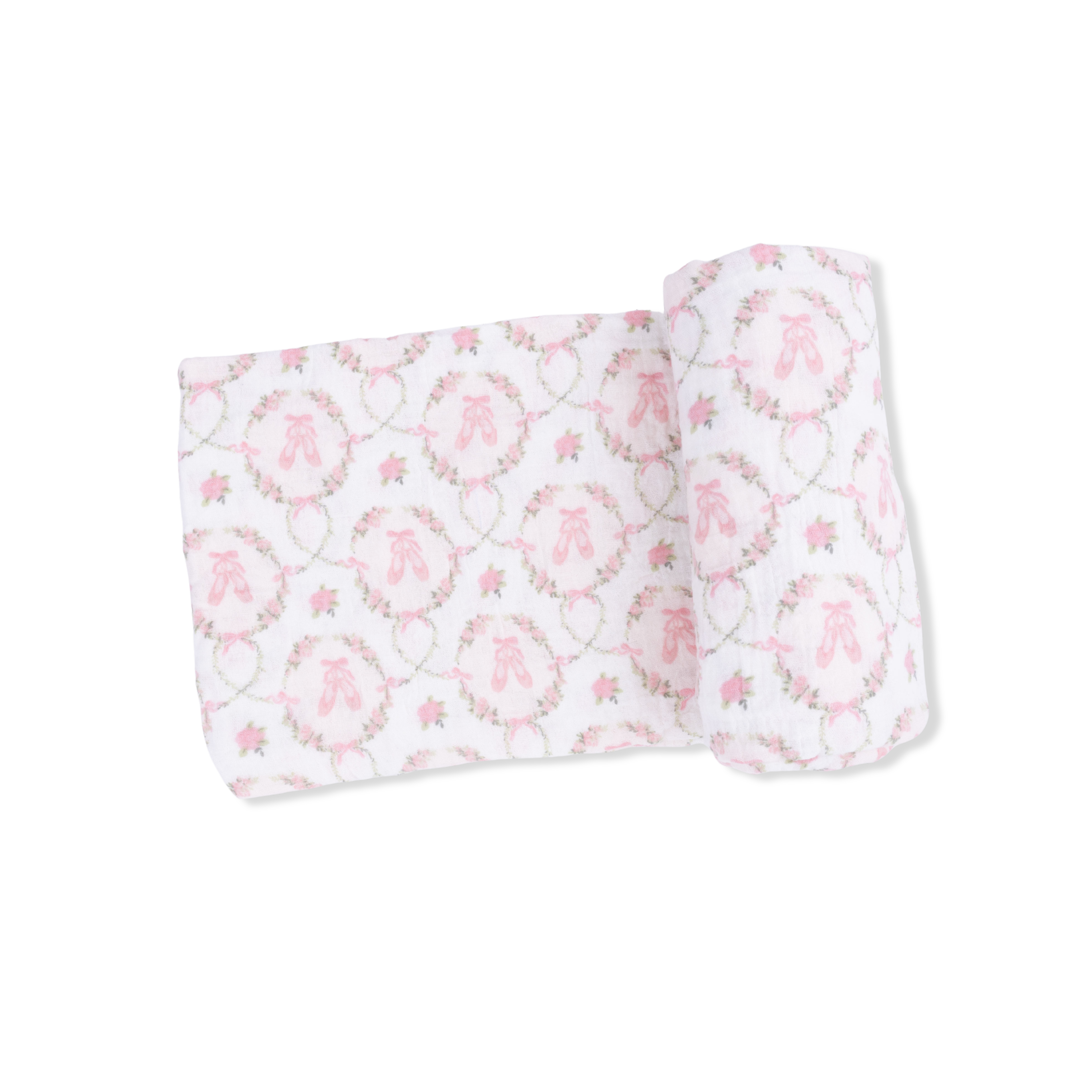 Cameo Ballet Shoes - Swaddle Blanket-Angel Dear