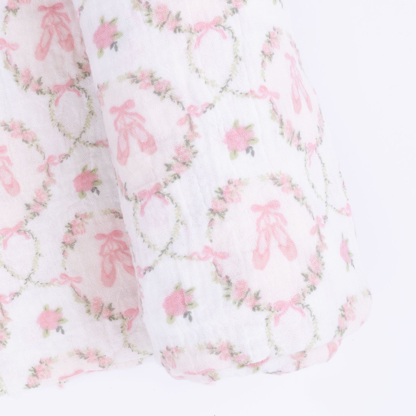 Cameo Ballet Shoes - Swaddle Blanket-Angel Dear