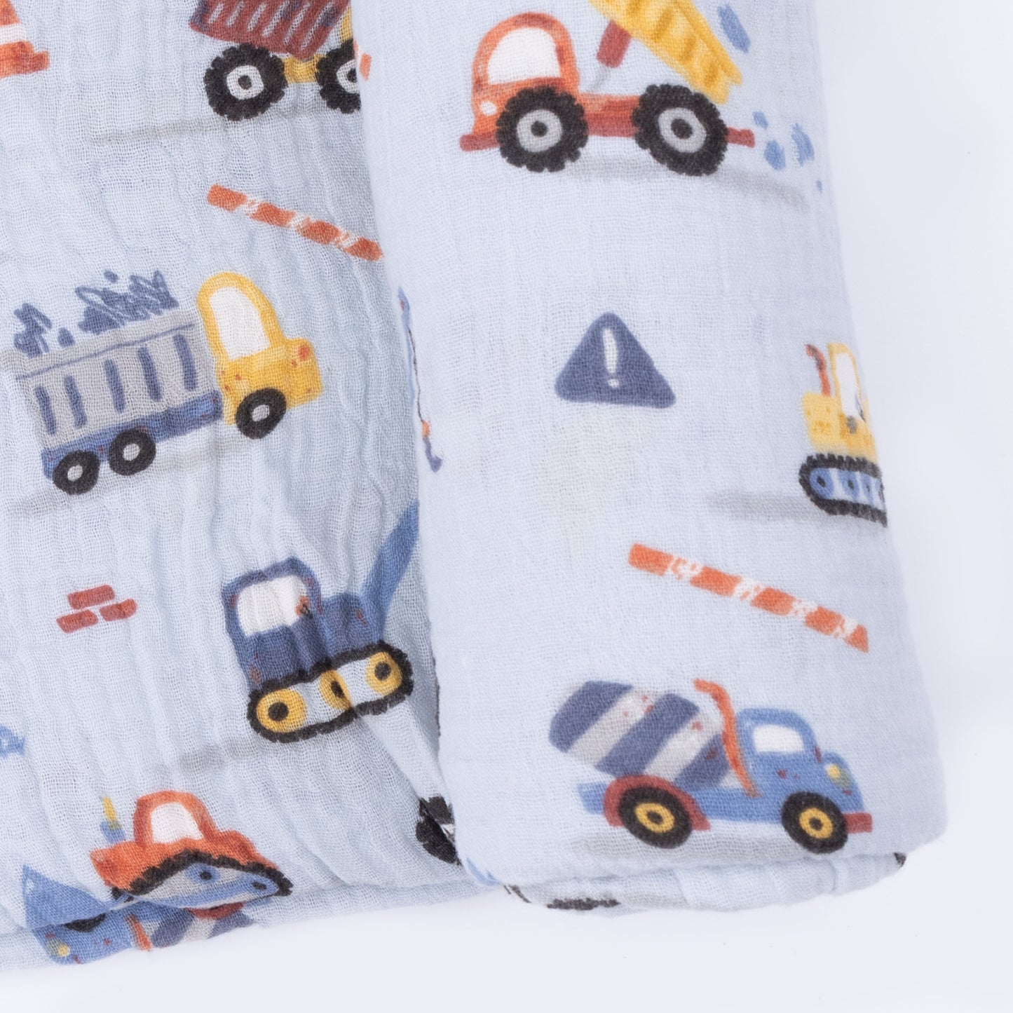 Crayon Construction - Swaddle Blanket