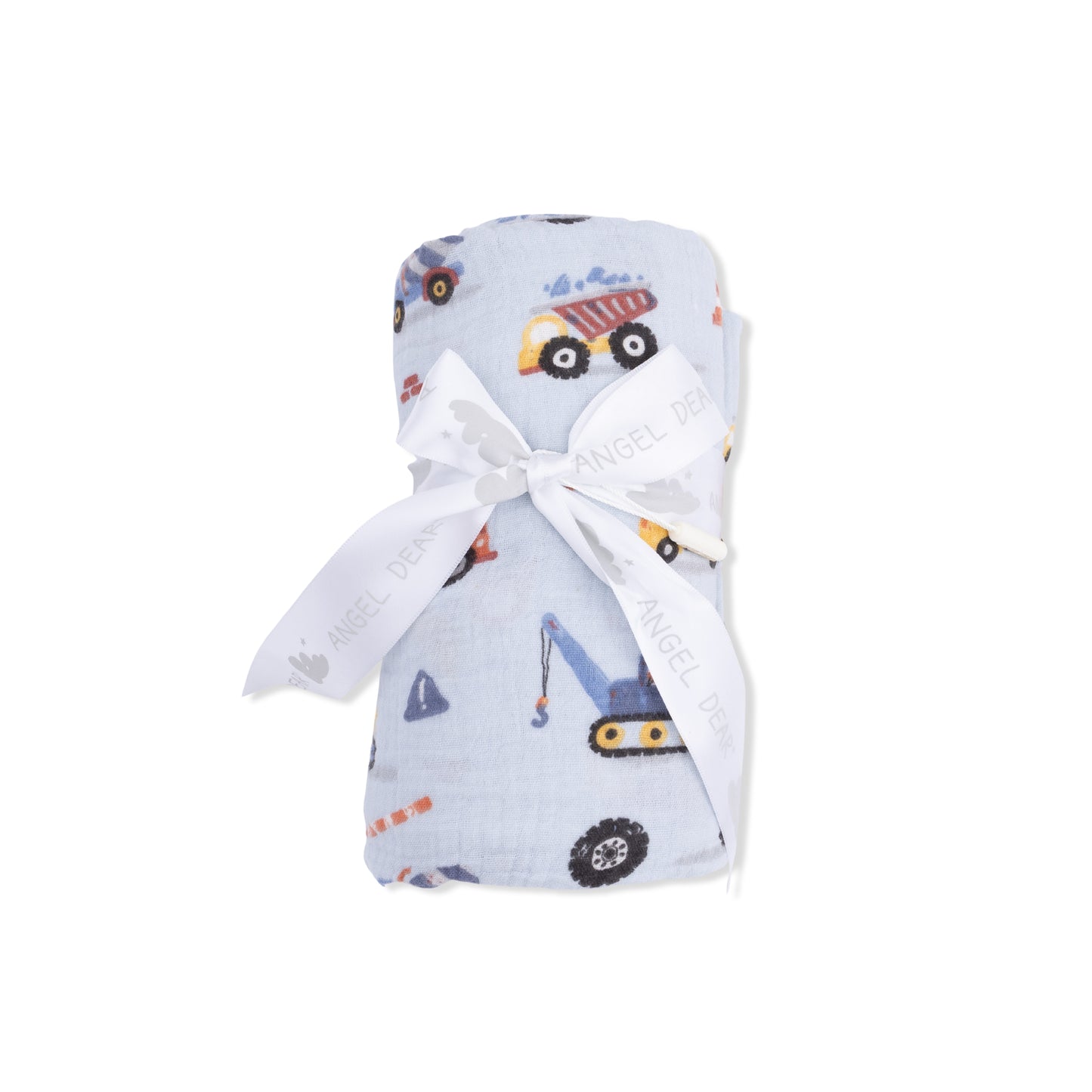 Crayon Construction - Swaddle Blanket-Angel Dear