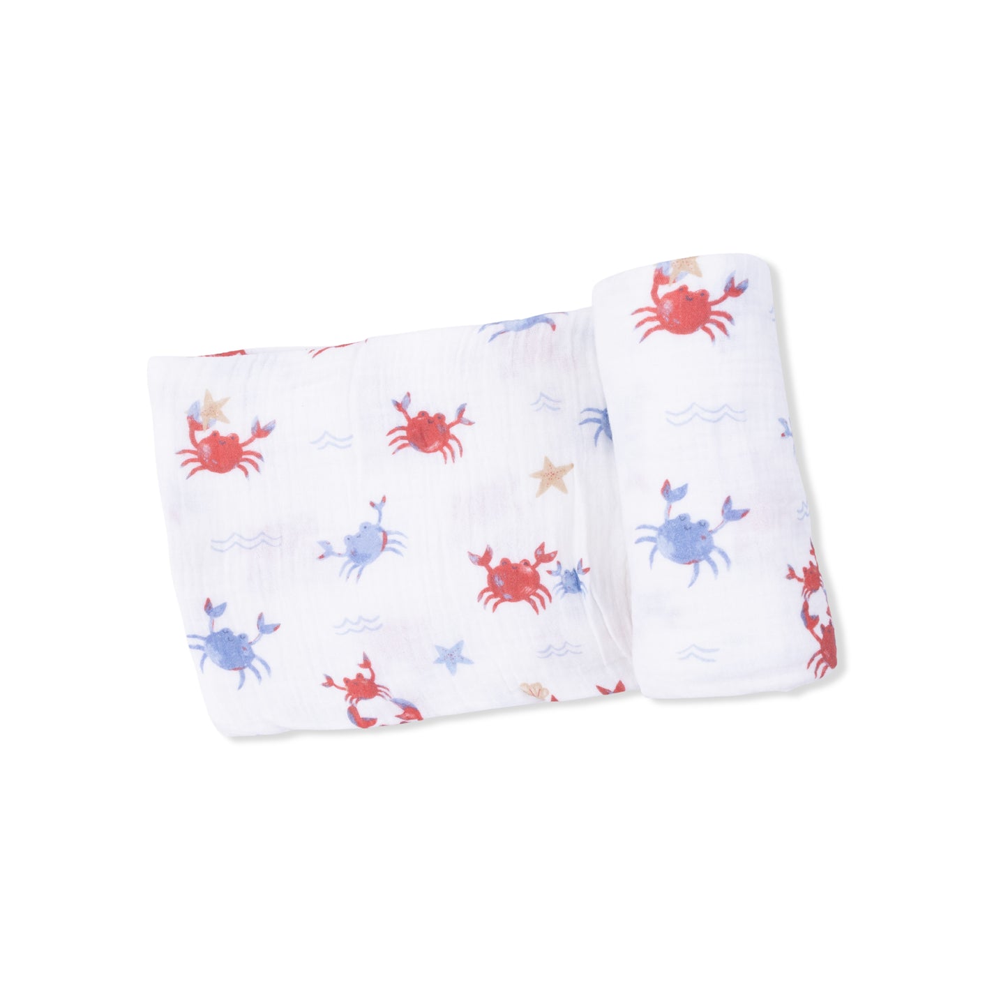 Crayon Crabs - Swaddle Blanket-Angel Dear