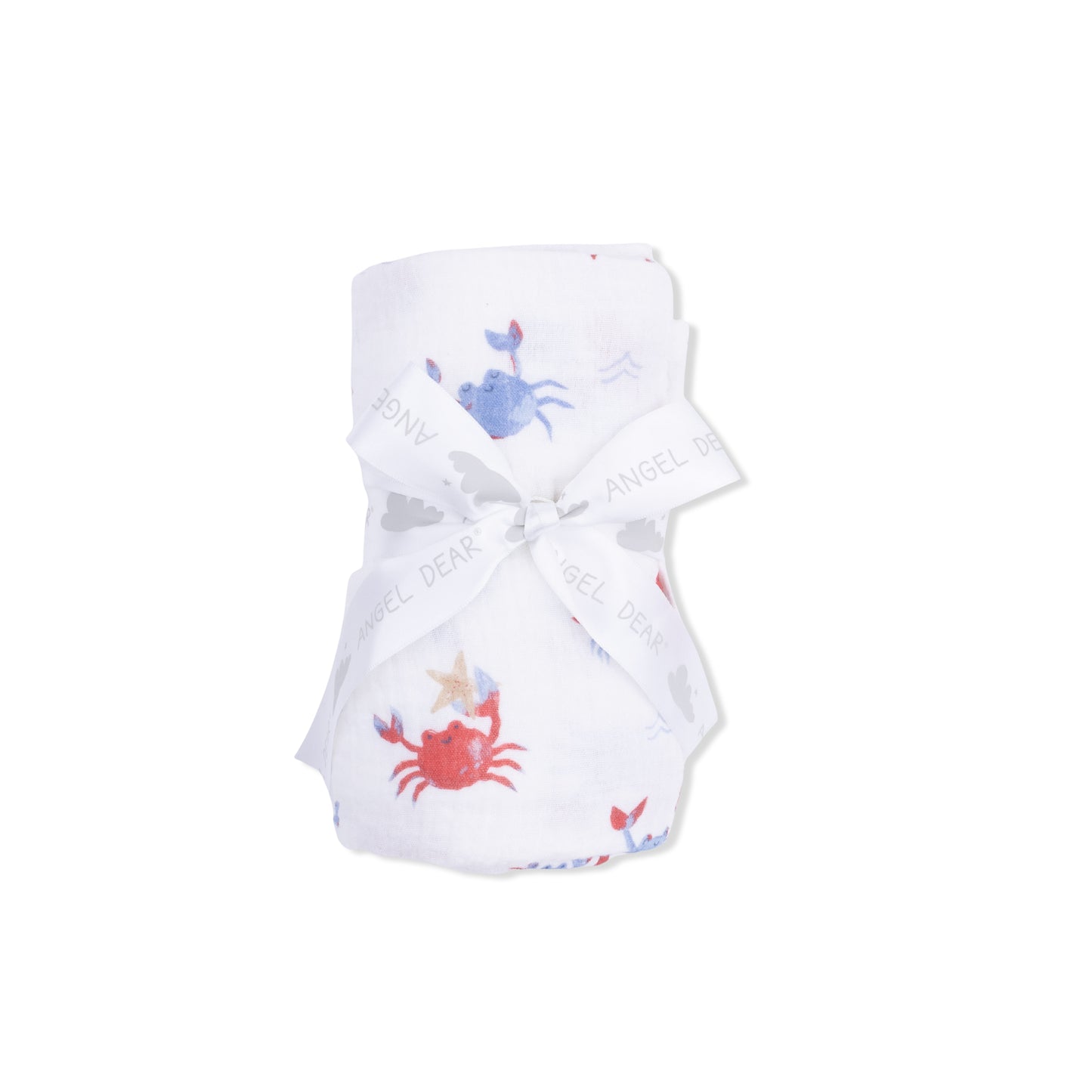 Crayon Crabs - Swaddle Blanket-Angel Dear