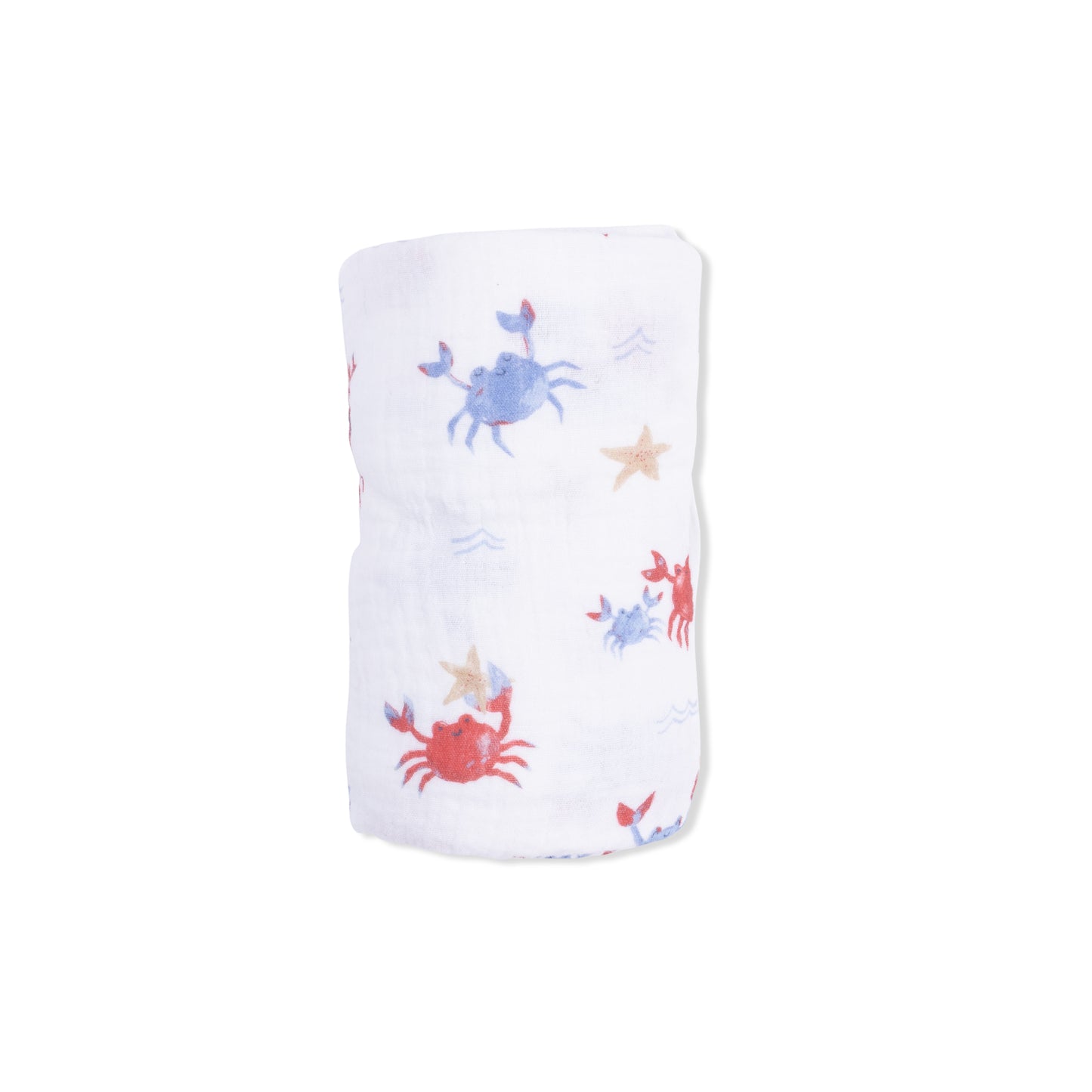 Crayon Crabs - Swaddle Blanket-Angel Dear