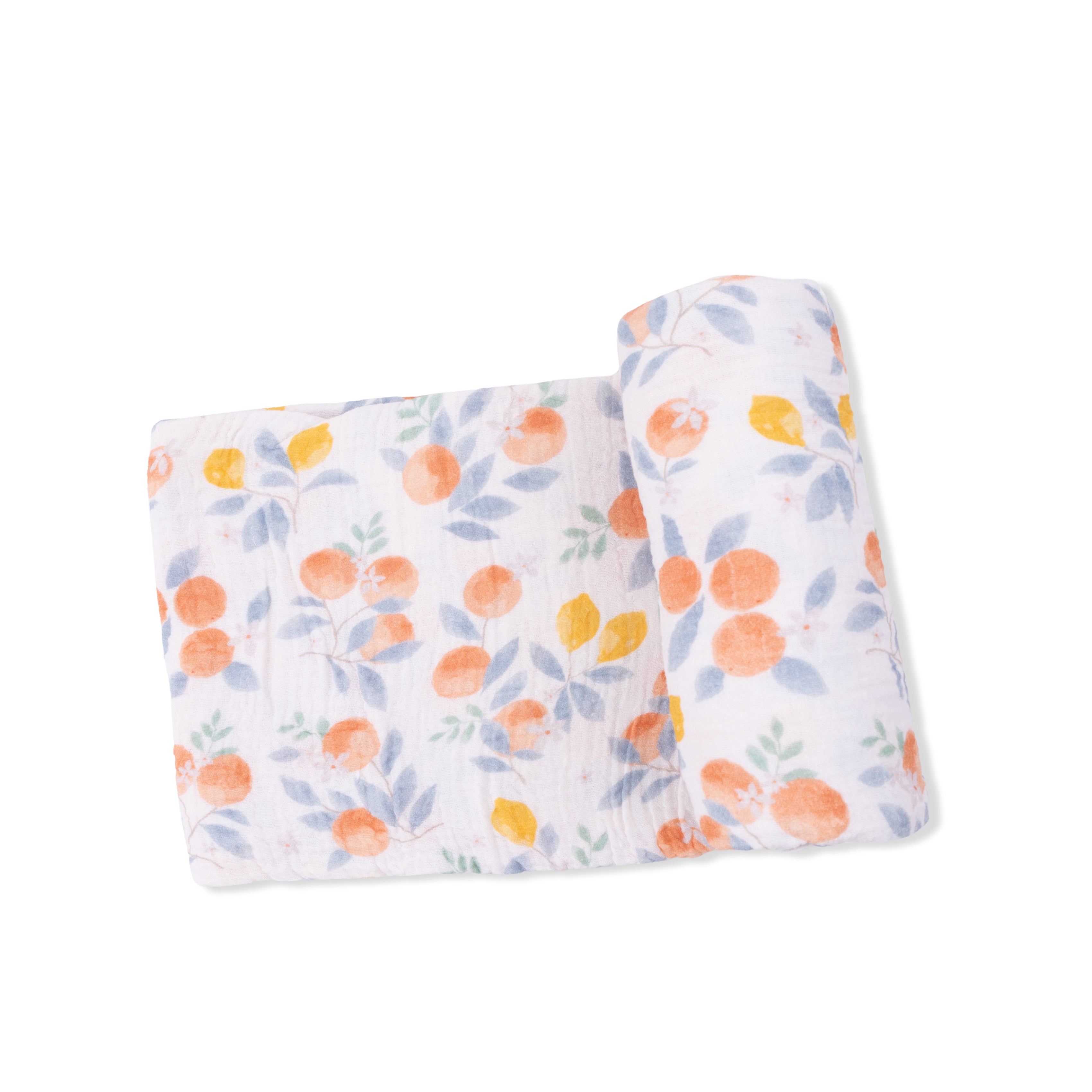 Citrus Floral  - Swaddle Blanket-Angel Dear