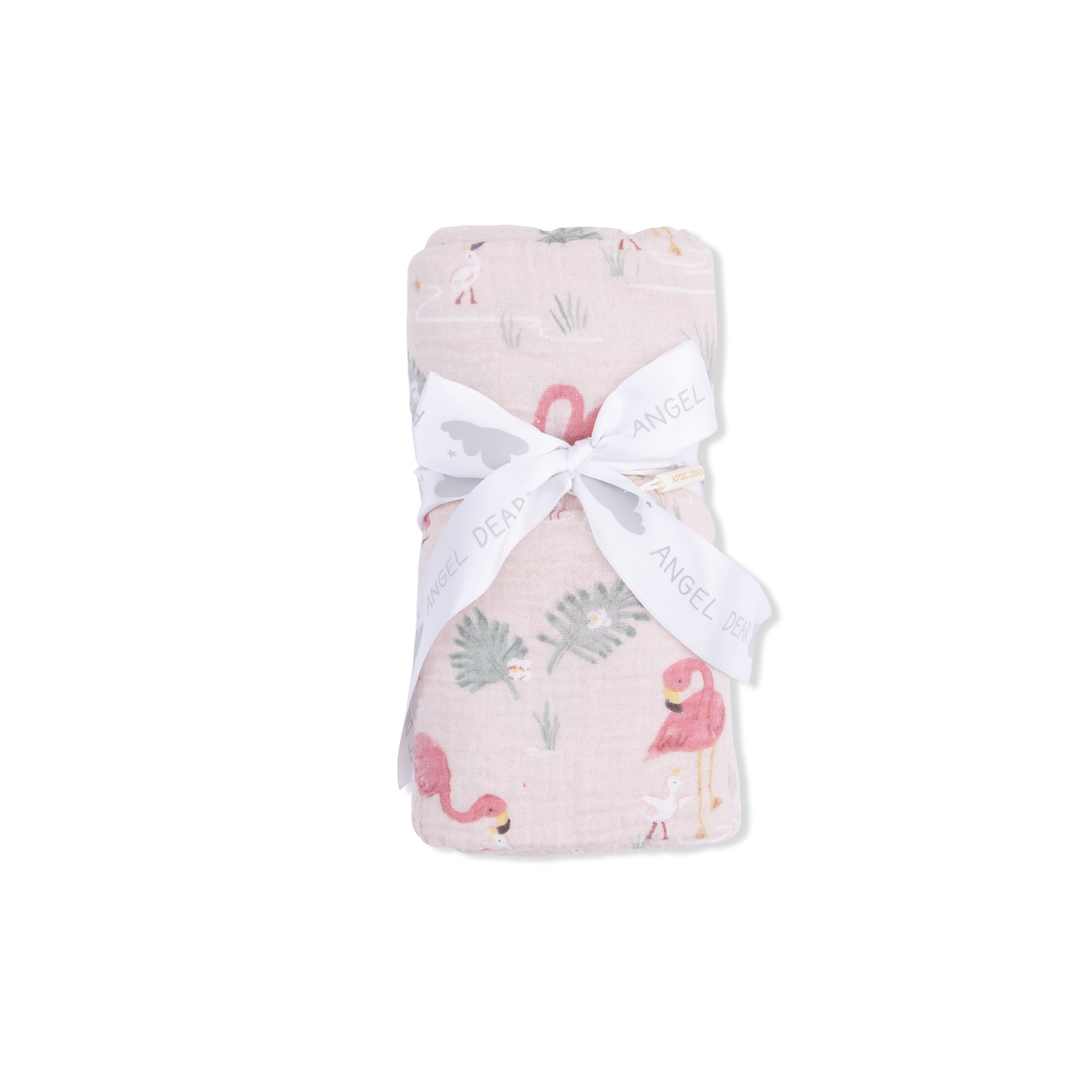 Flamingos - Swaddle Blanket-Angel Dear