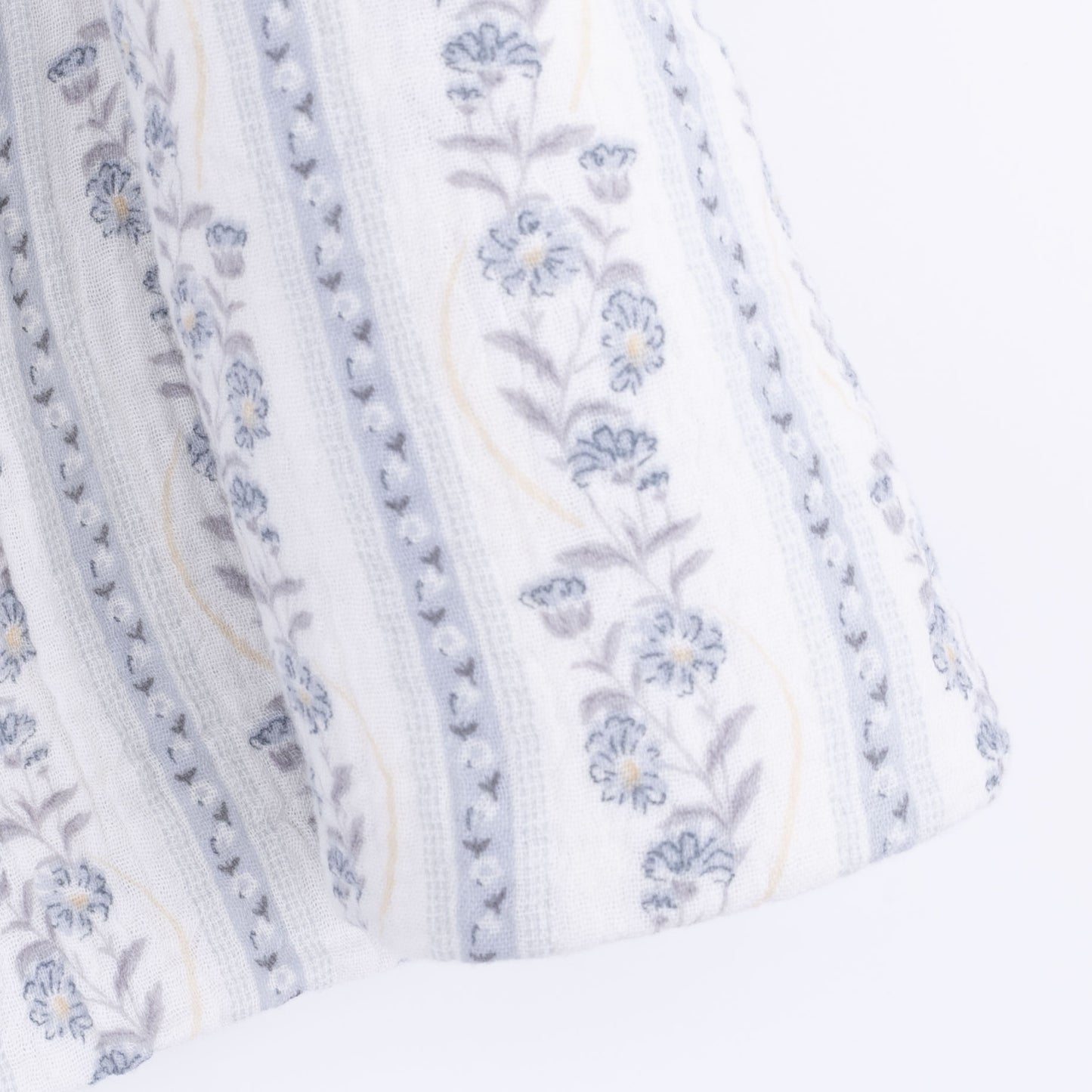 Kimberly Floral Stripe - Swaddle Blanket-Angel Dear