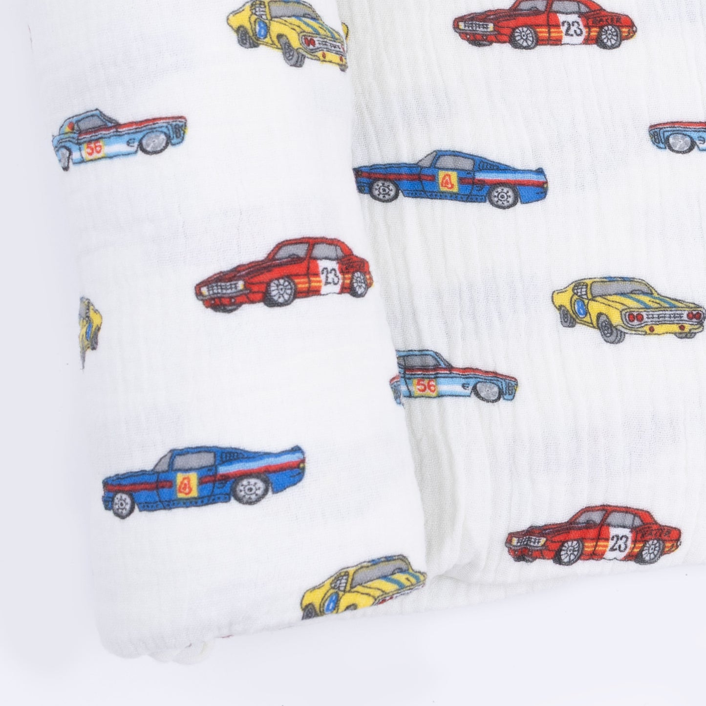 Race Cars - Swaddle Blanket