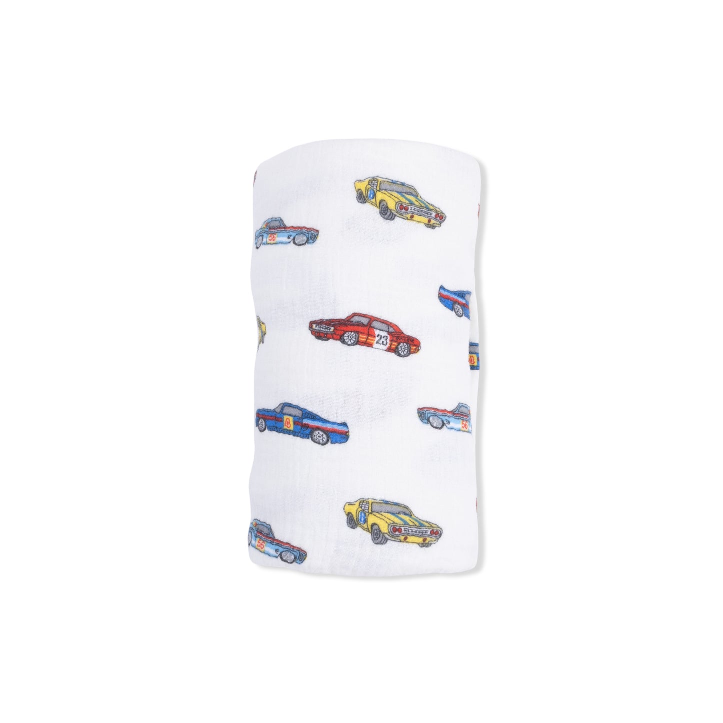Race Cars - Swaddle Blanket-Angel Dear