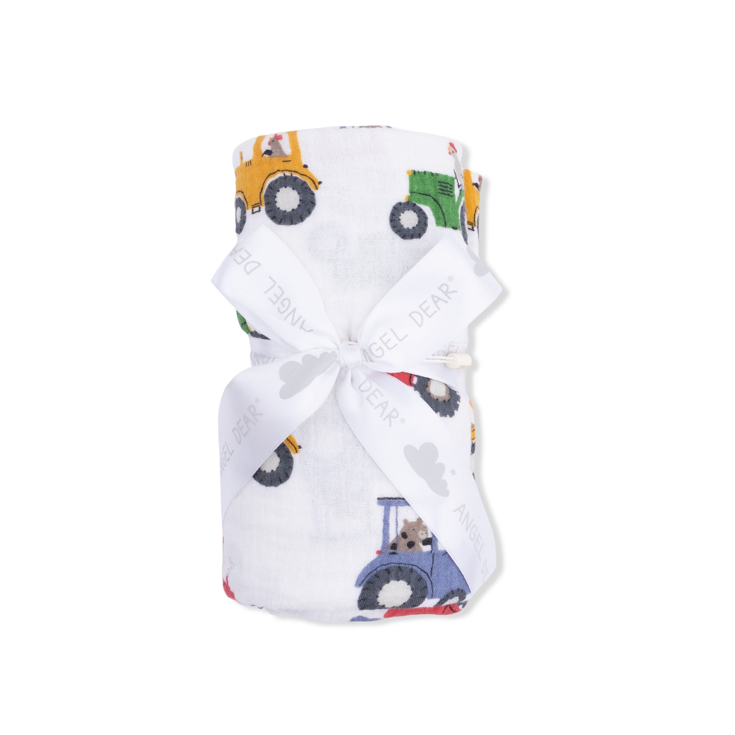 Tractor Friends - Swaddle Blanket-Angel Dear