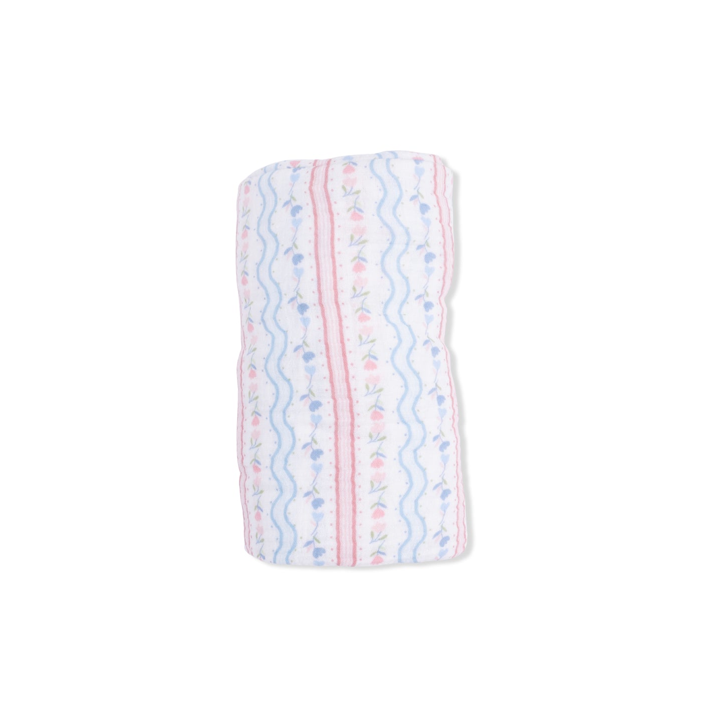 Tulip Stripe - Swaddle Blanket-Angel Dear