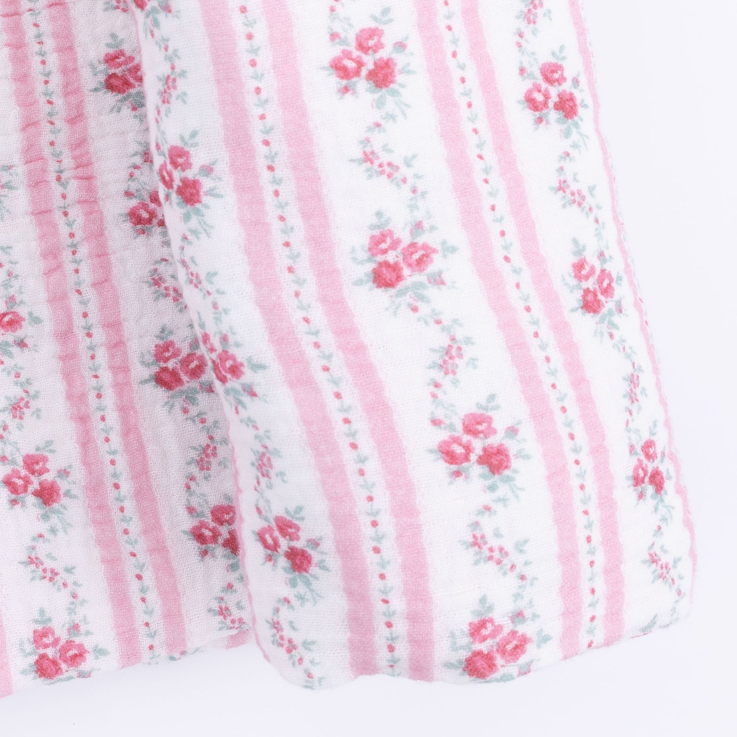 Winding Roses Stripe - Swaddle Blanket