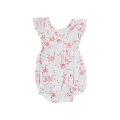 Sunsuit - Pink Phlox Floral