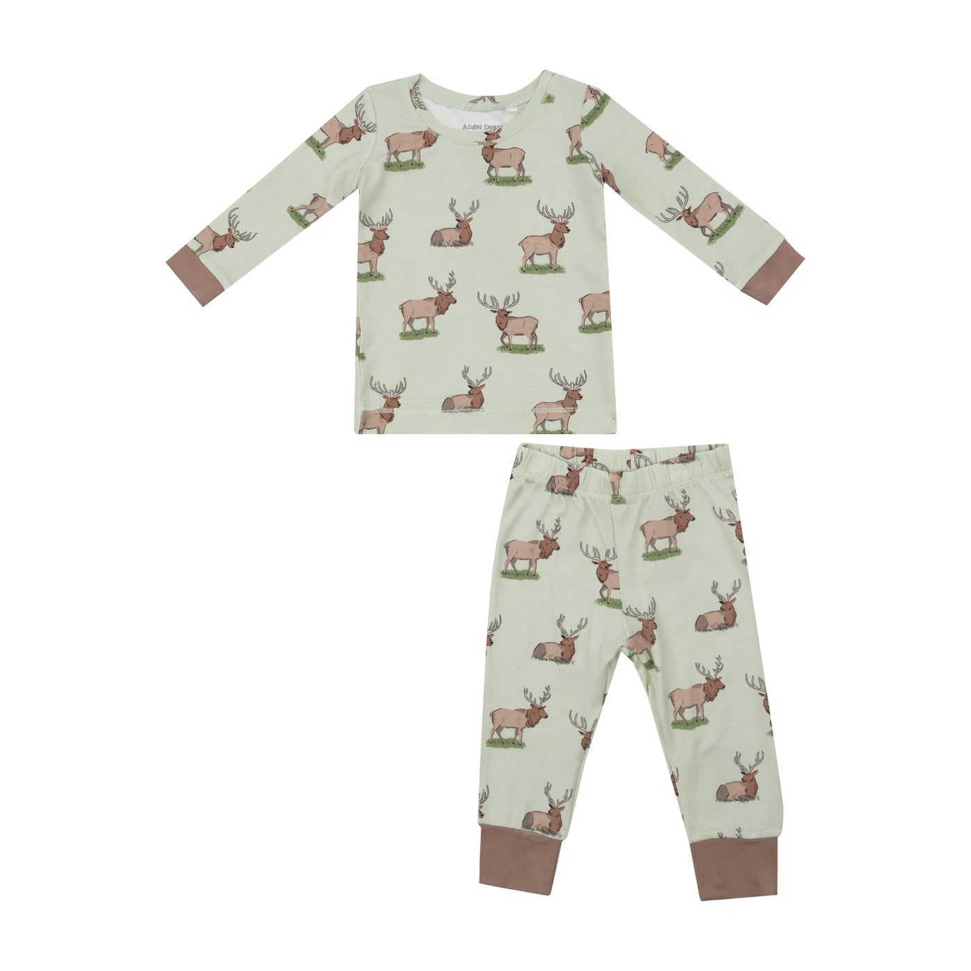 L/S Loungewear Set - Elk-Angel Dear