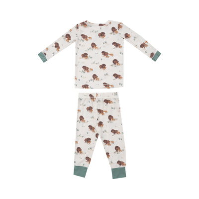 L/S Loungewear Set - Bison Families-Angel Dear