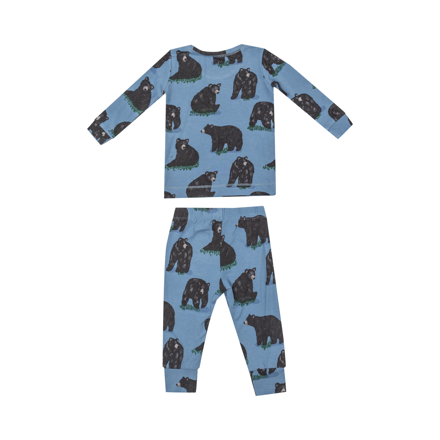 L/S Loungewear Set - Black Bears-Angel Dear