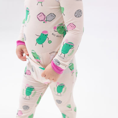 Bamboo Loungewear - Pickleball Pink-Angel Dear