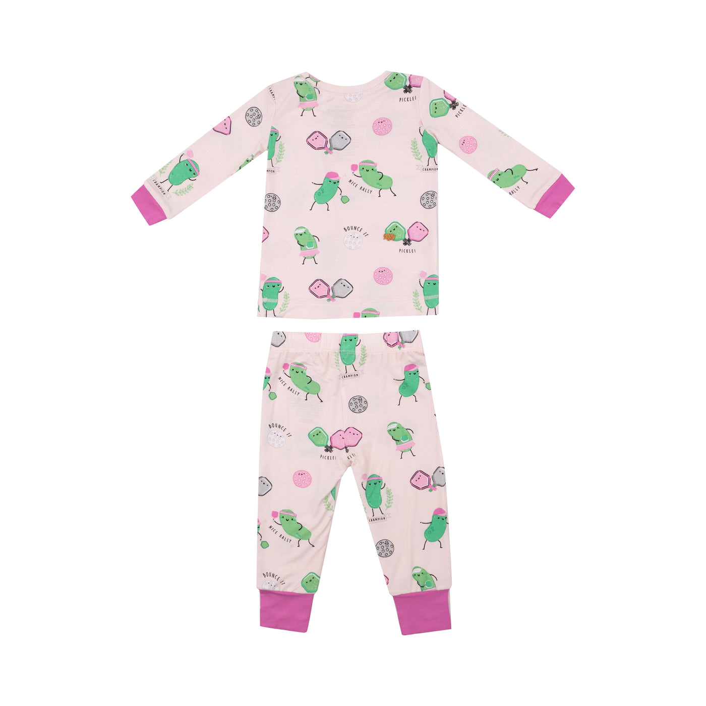 Bamboo Loungewear - Pickleball Pink-Angel Dear