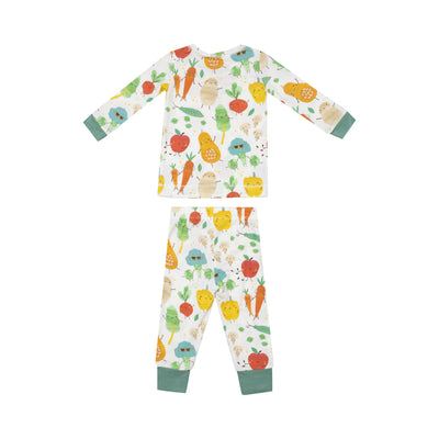 L/S Loungewear Set - Fall Veggies-Angel Dear