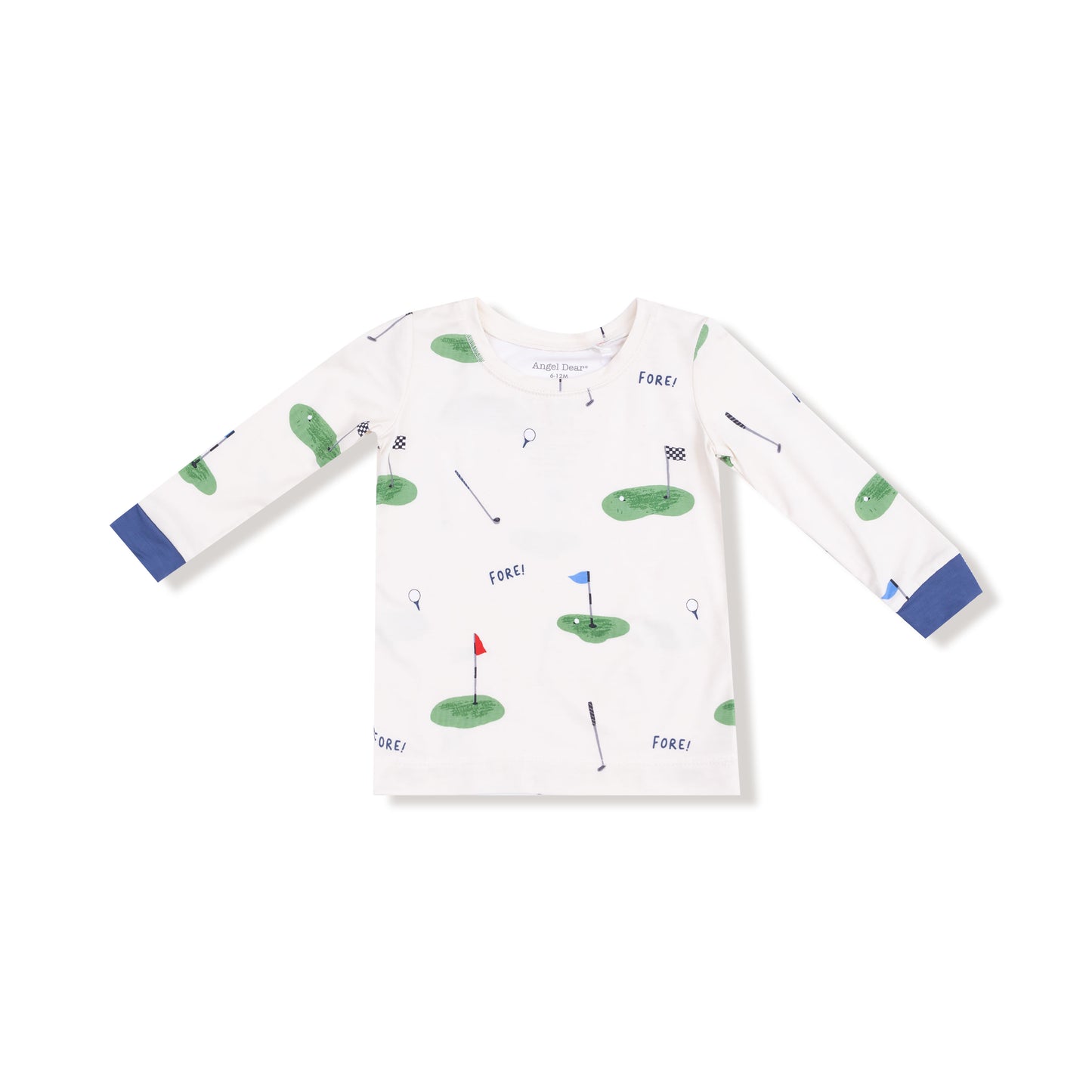 Long Sleeve Loungewear Set in our  All Fore Golf print from Angel Dear