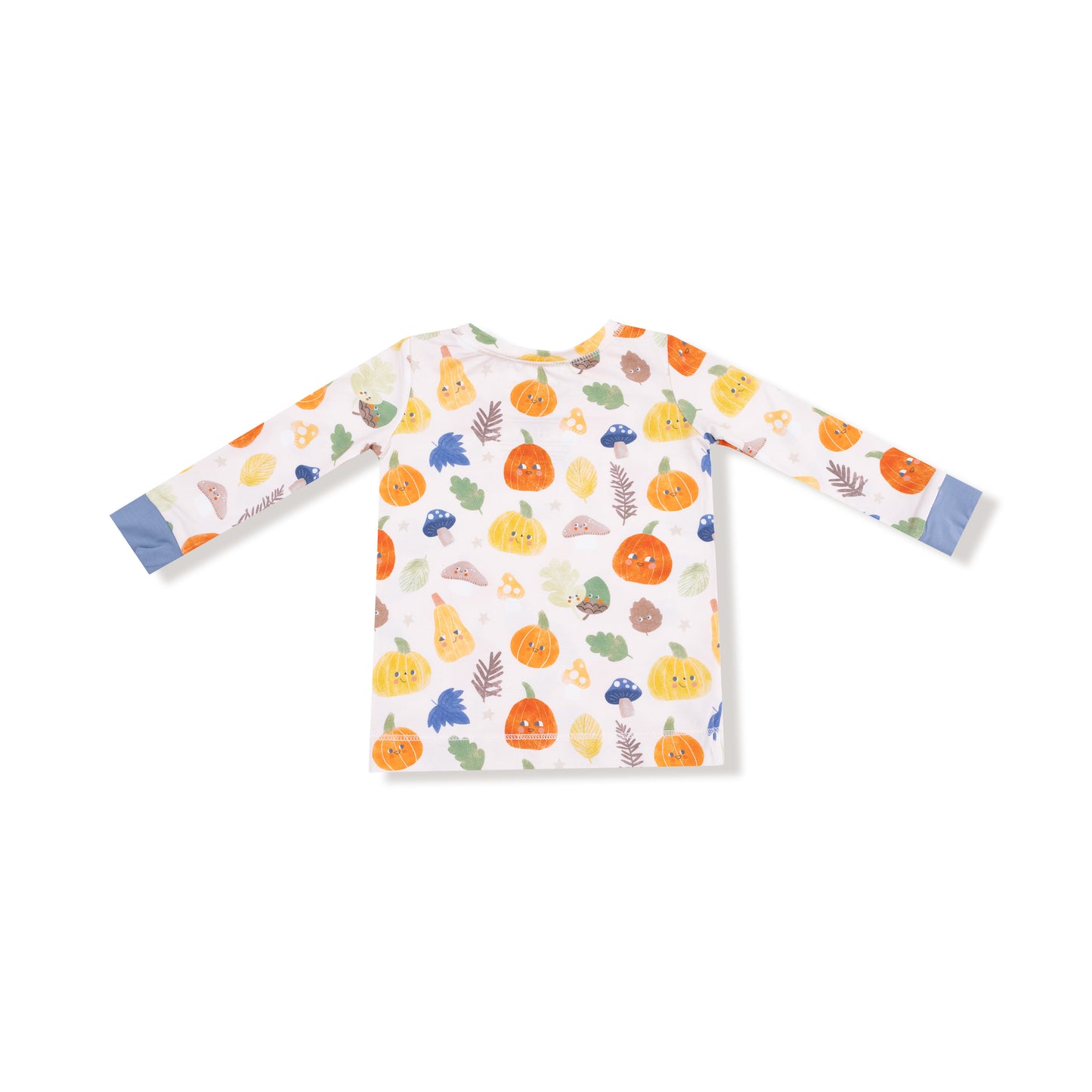 Long Sleeve Loungewear Set in our  Autumn Pumpkins print from Angel Dear