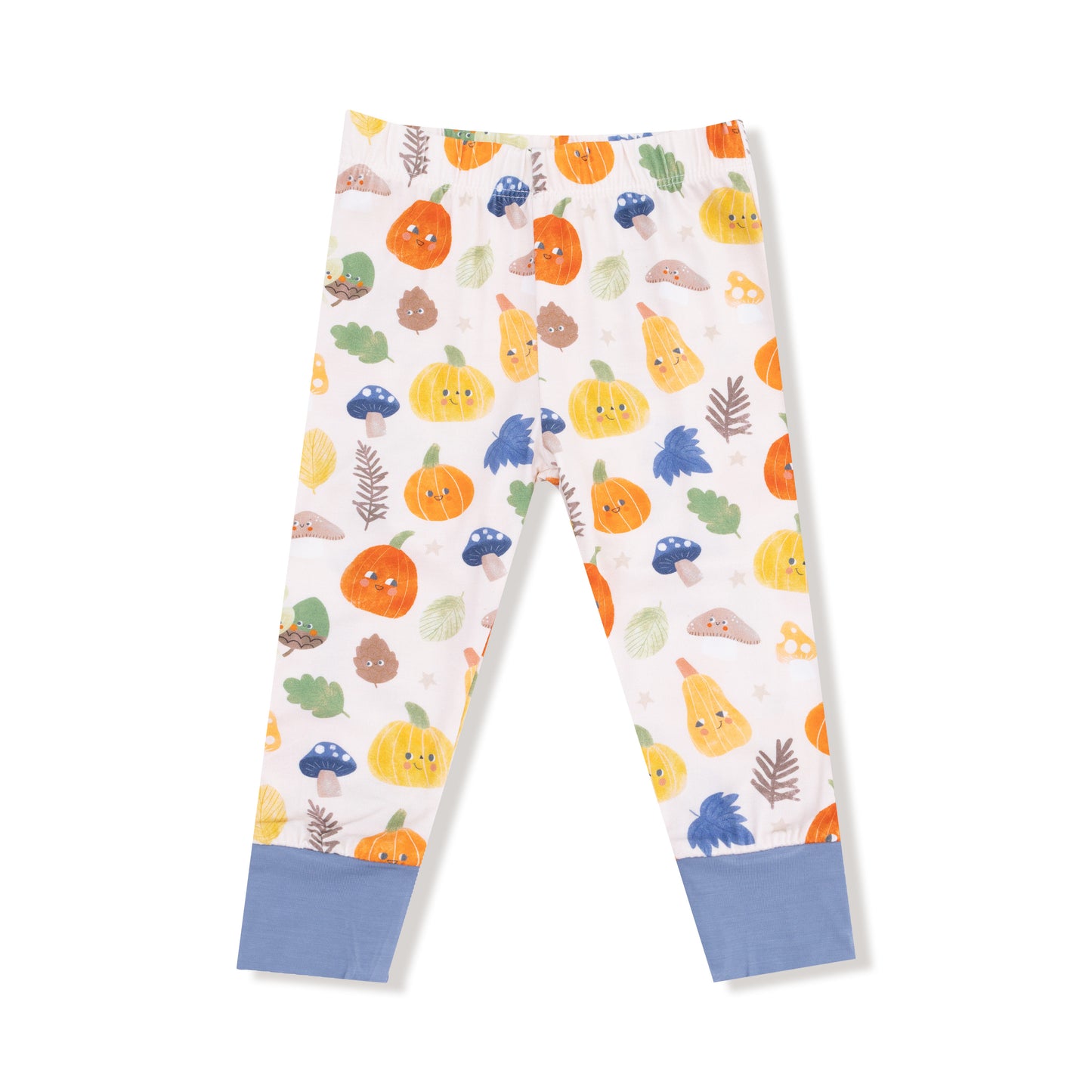 Long Sleeve Loungewear Set in our  Autumn Pumpkins print from Angel Dear
