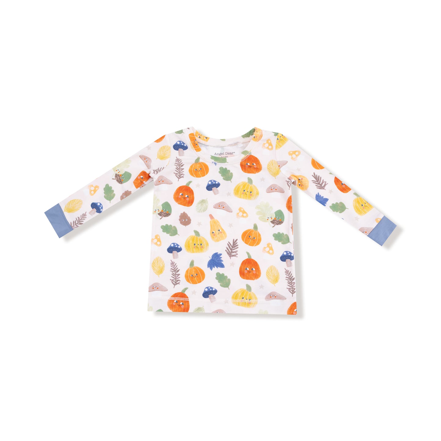 Long Sleeve Loungewear Set in our  Autumn Pumpkins print from Angel Dear