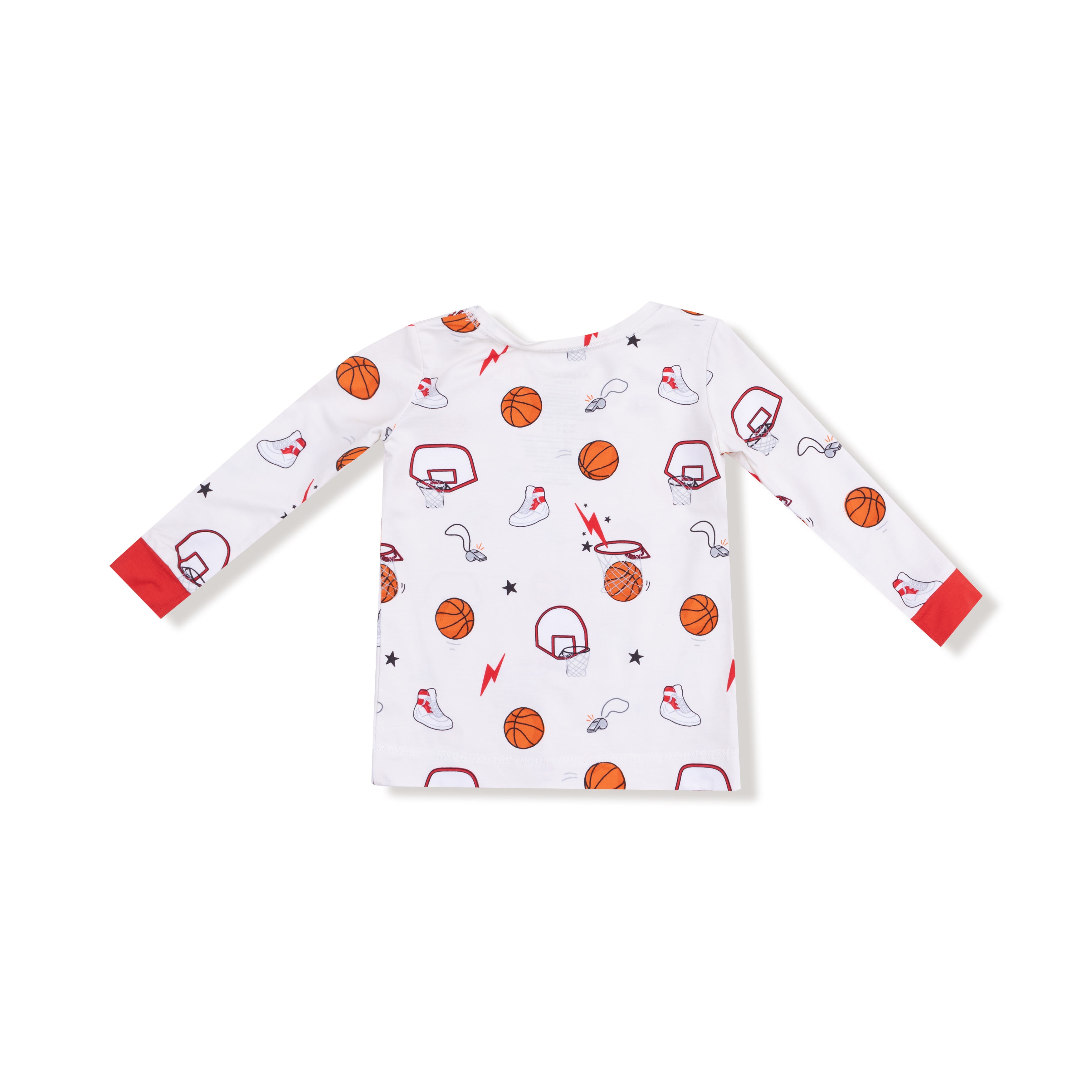 Long Sleeve Loungewear Set in our  Basketball Uni print from Angel Dear