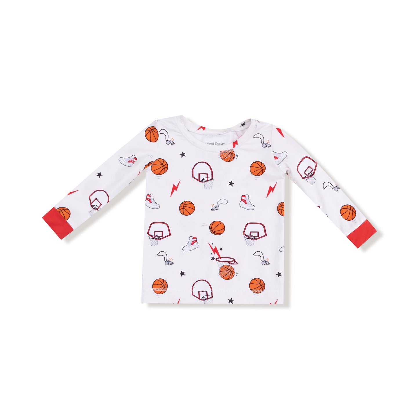 Long Sleeve Loungewear Set in our  Basketball Uni print from Angel Dear