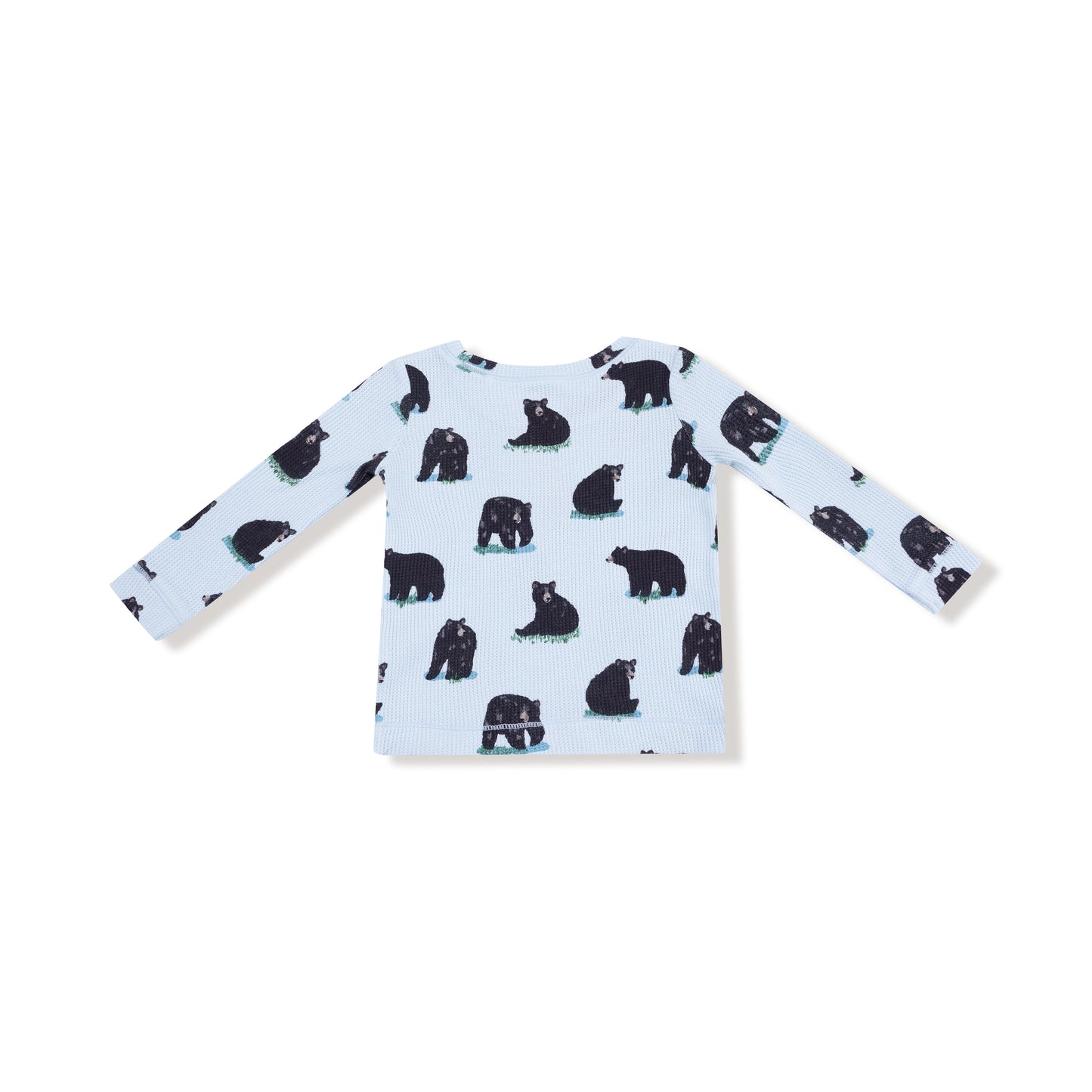 Long Sleeve Loungewear Set in our  Black Bears print from Angel Dear