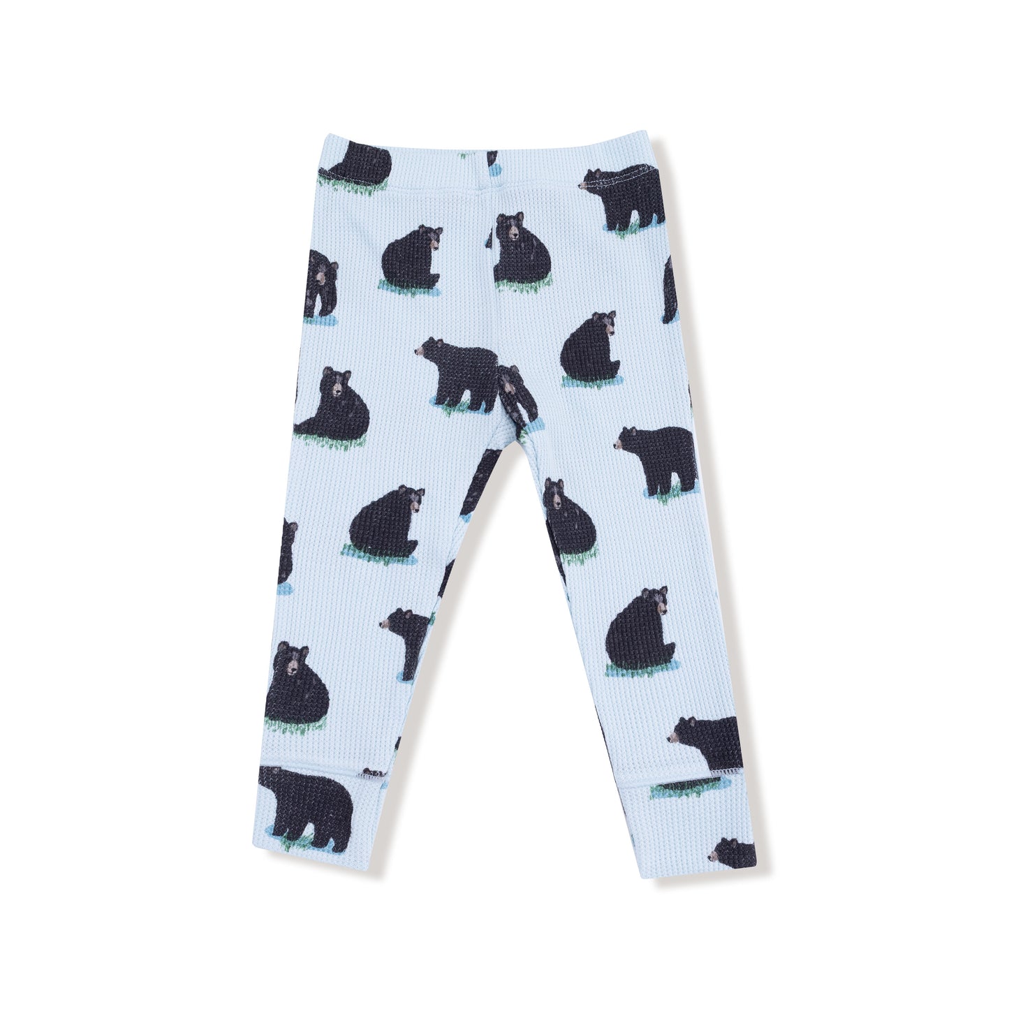 Long Sleeve Loungewear Set in our  Black Bears print from Angel Dear