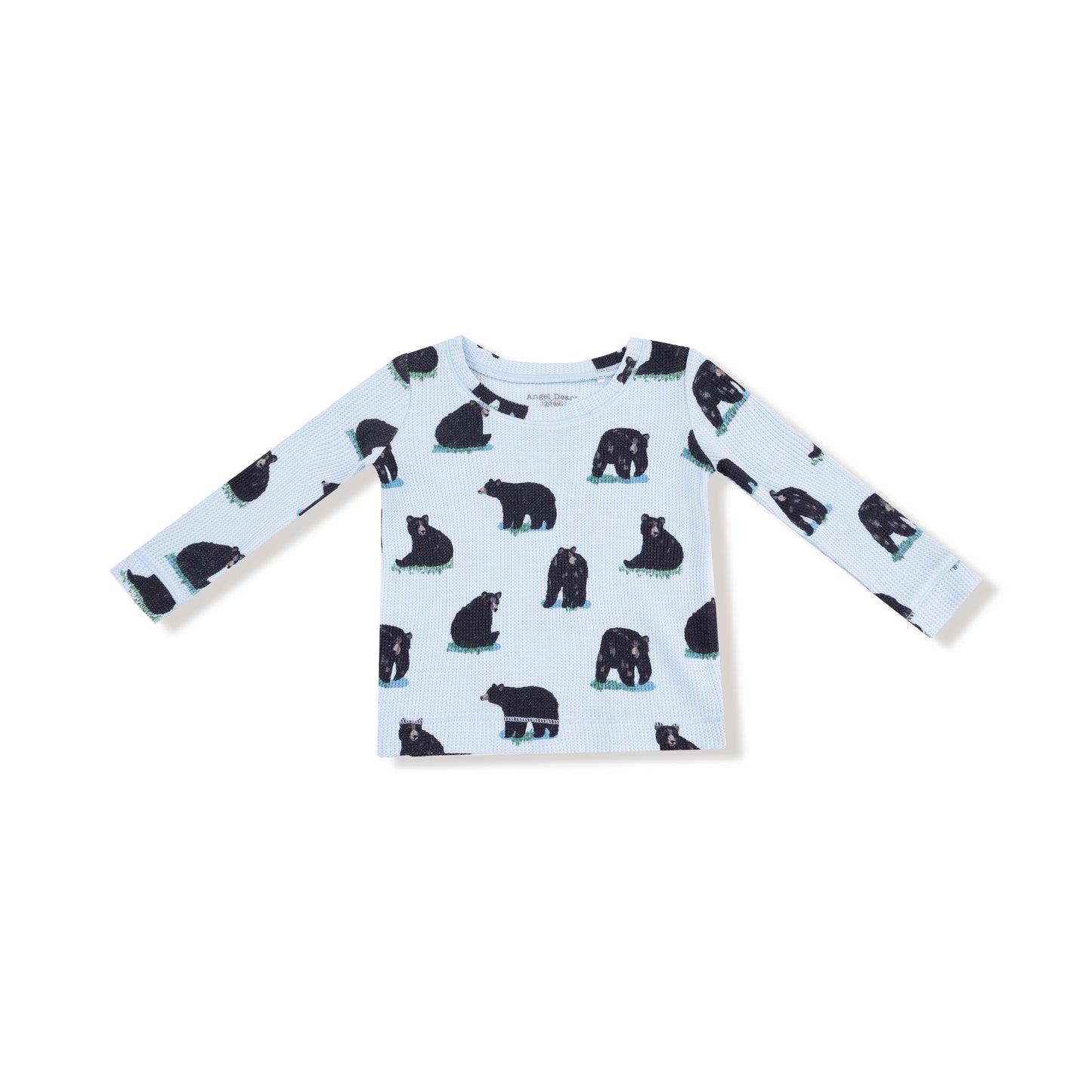 Long Sleeve Loungewear Set in our  Black Bears print from Angel Dear