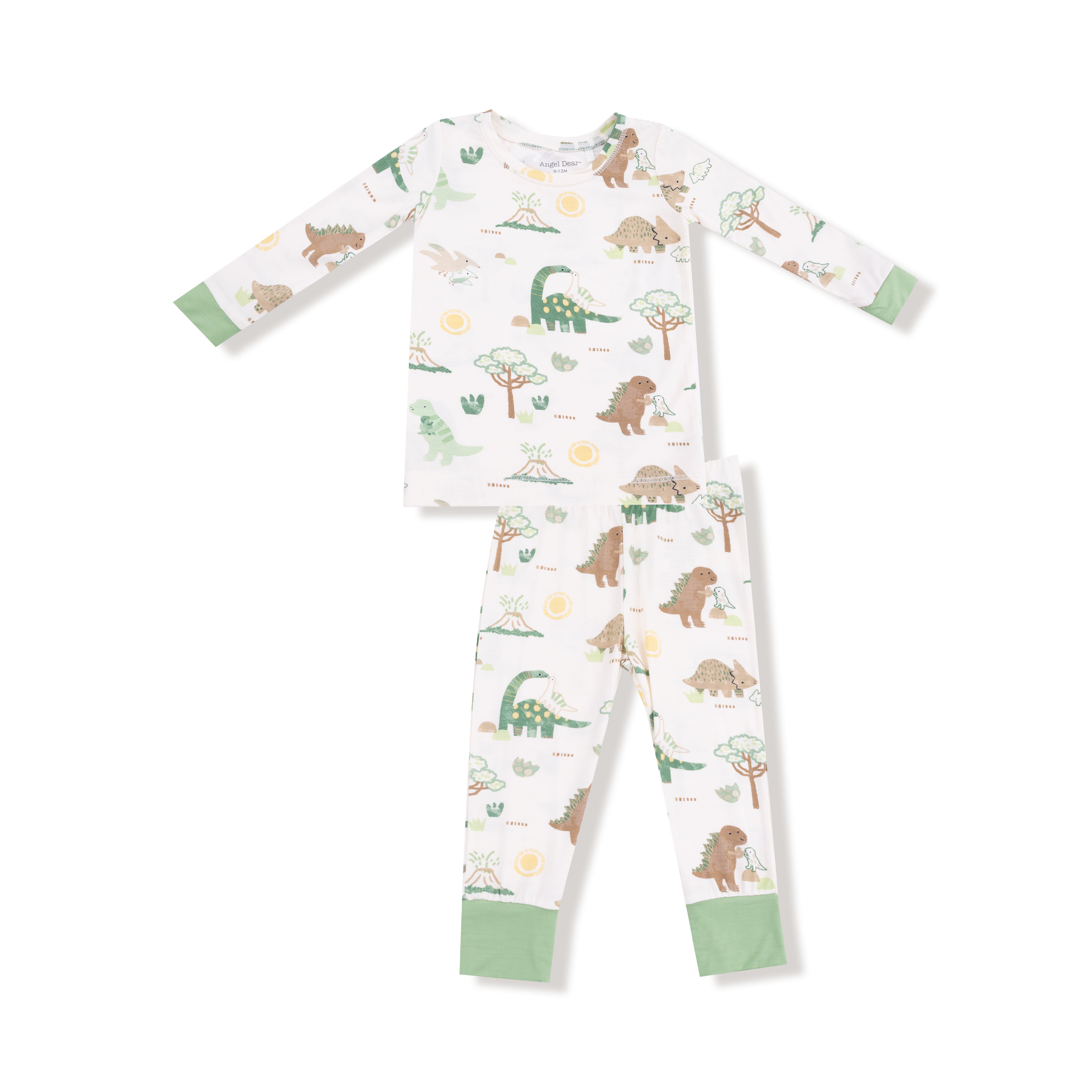 Long Sleeve Loungewear Set in our  Baby Love Dinos print from Angel Dear