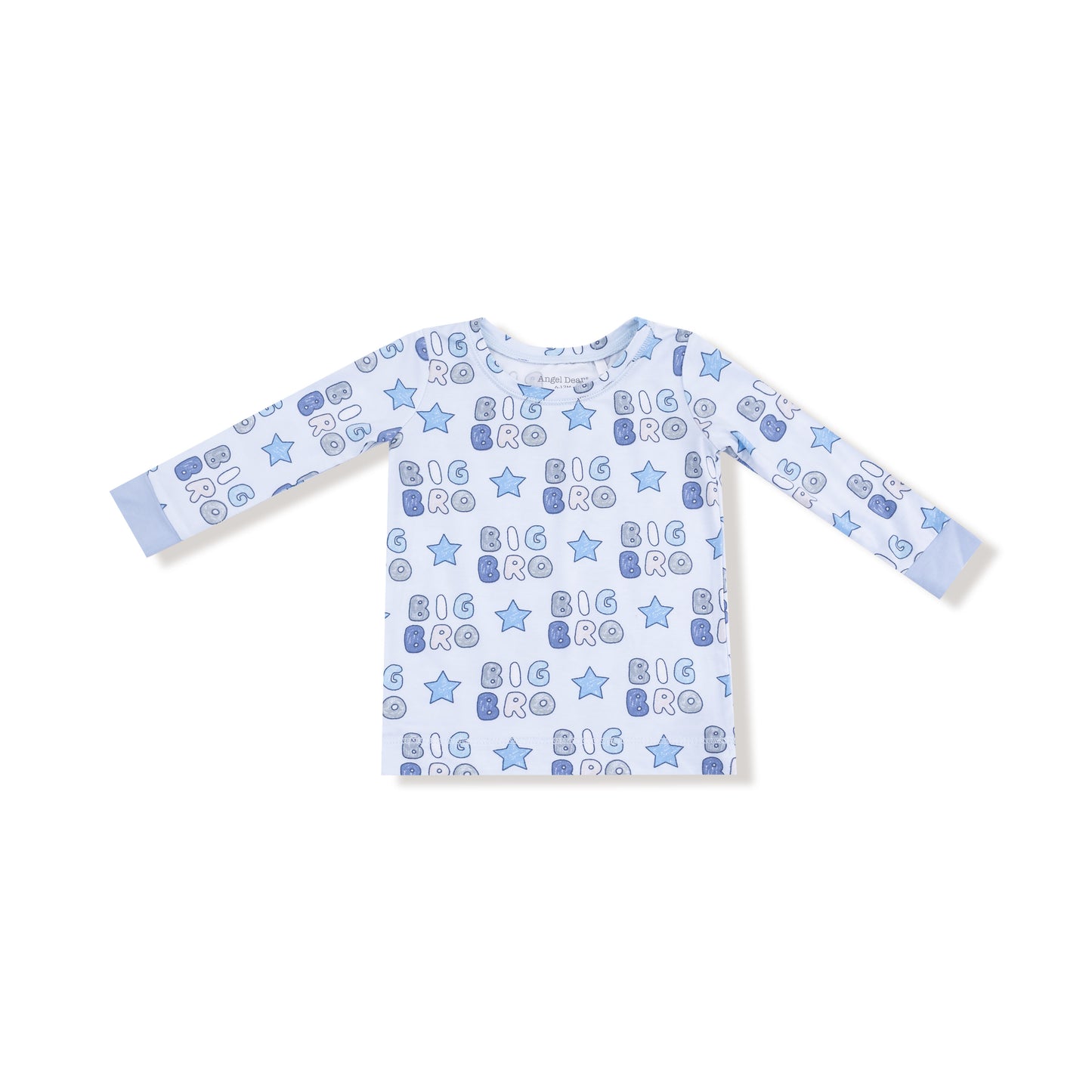 Long Sleeve Loungewear Set in our  Big Bro print from Angel Dear