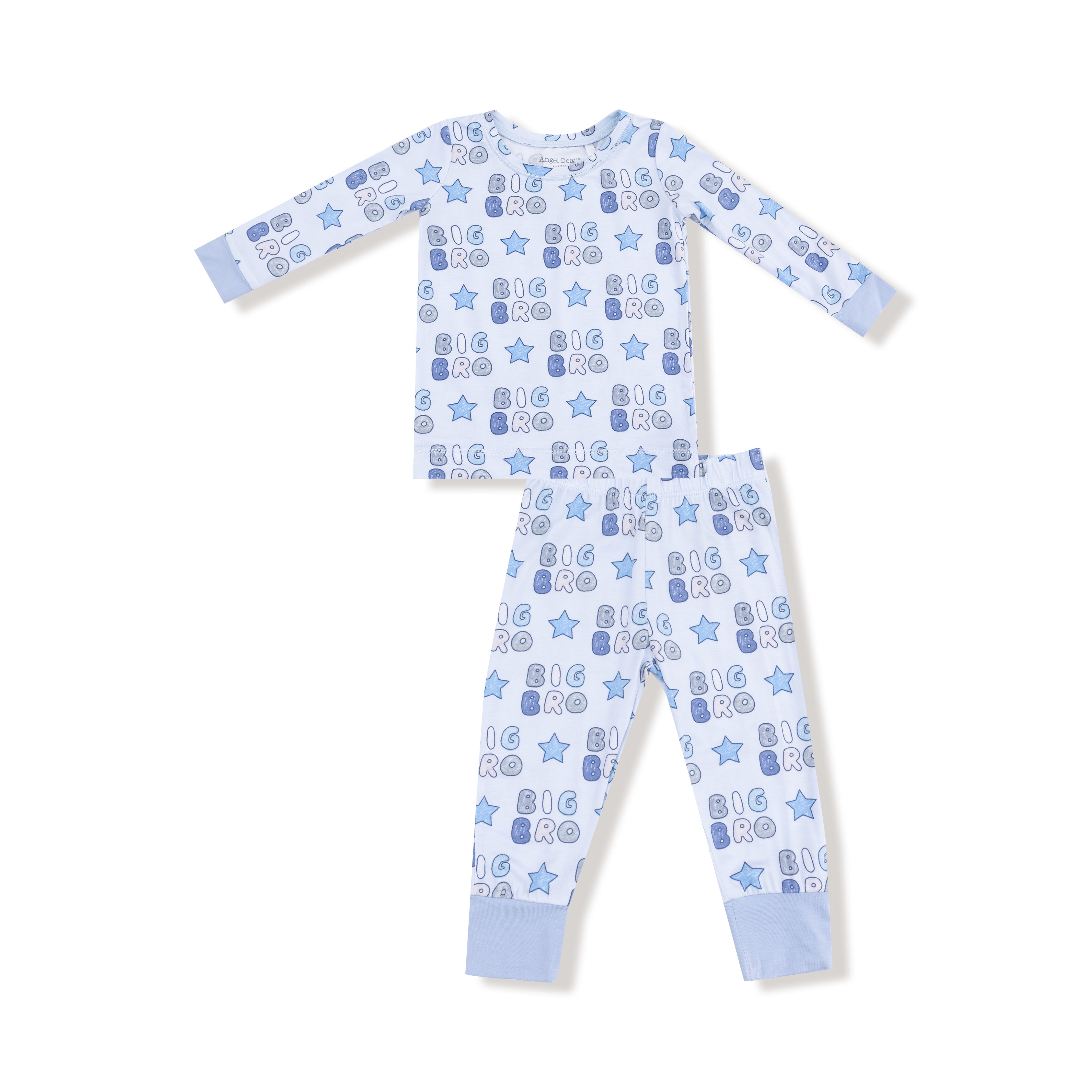 Long Sleeve Loungewear Set in our  Big Bro print from Angel Dear