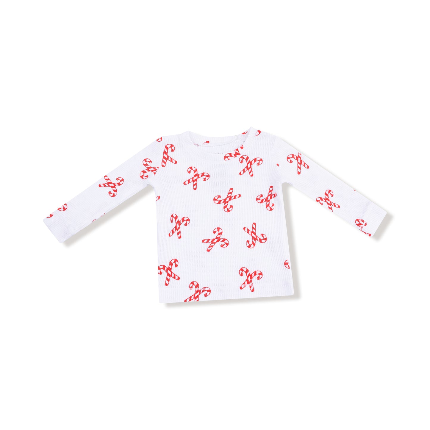 Long Sleeve Loungewear Set in our  Candy Canes print from Angel Dear