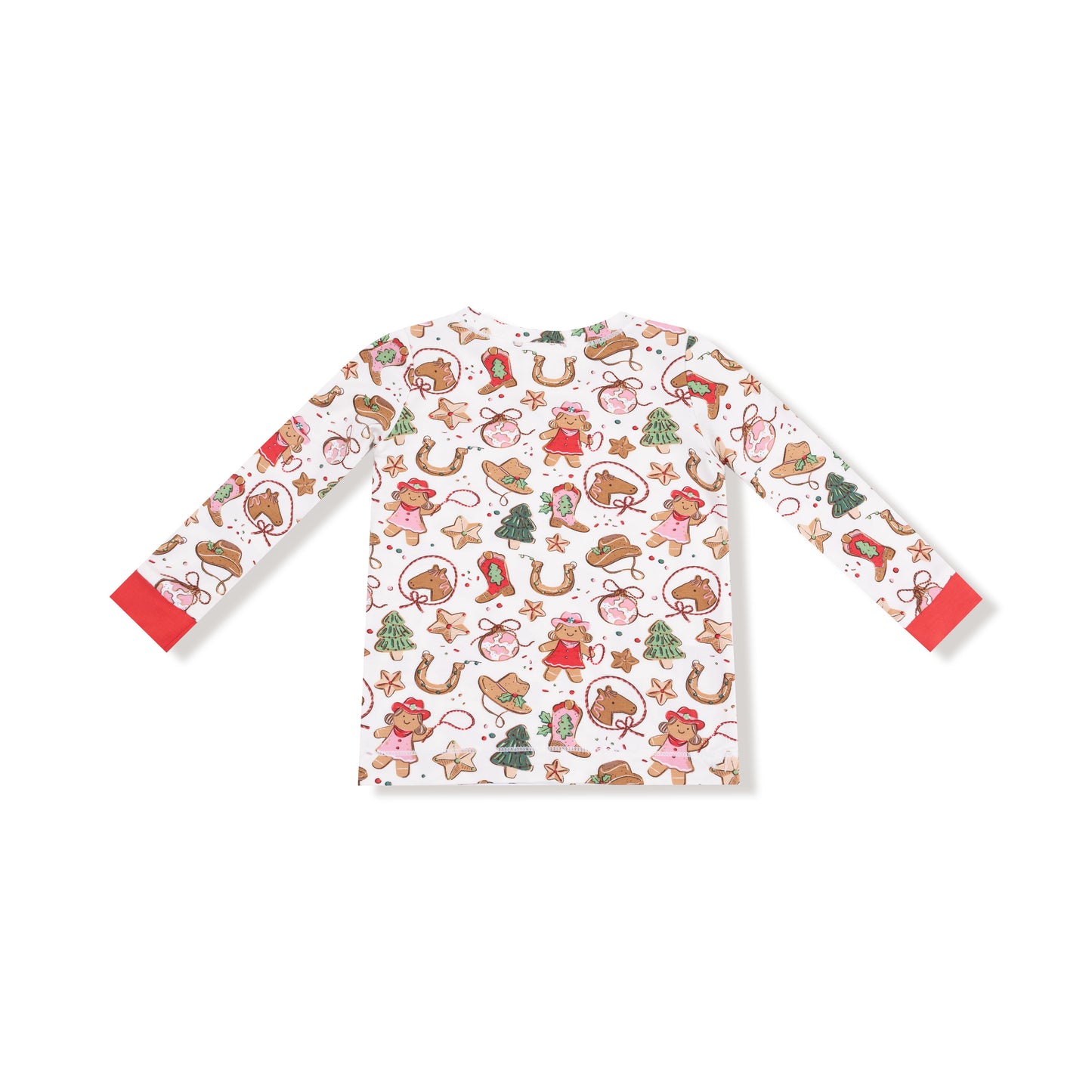 Long Sleeve Loungewear Set in our  Cowgirl Christmas print from Angel Dear