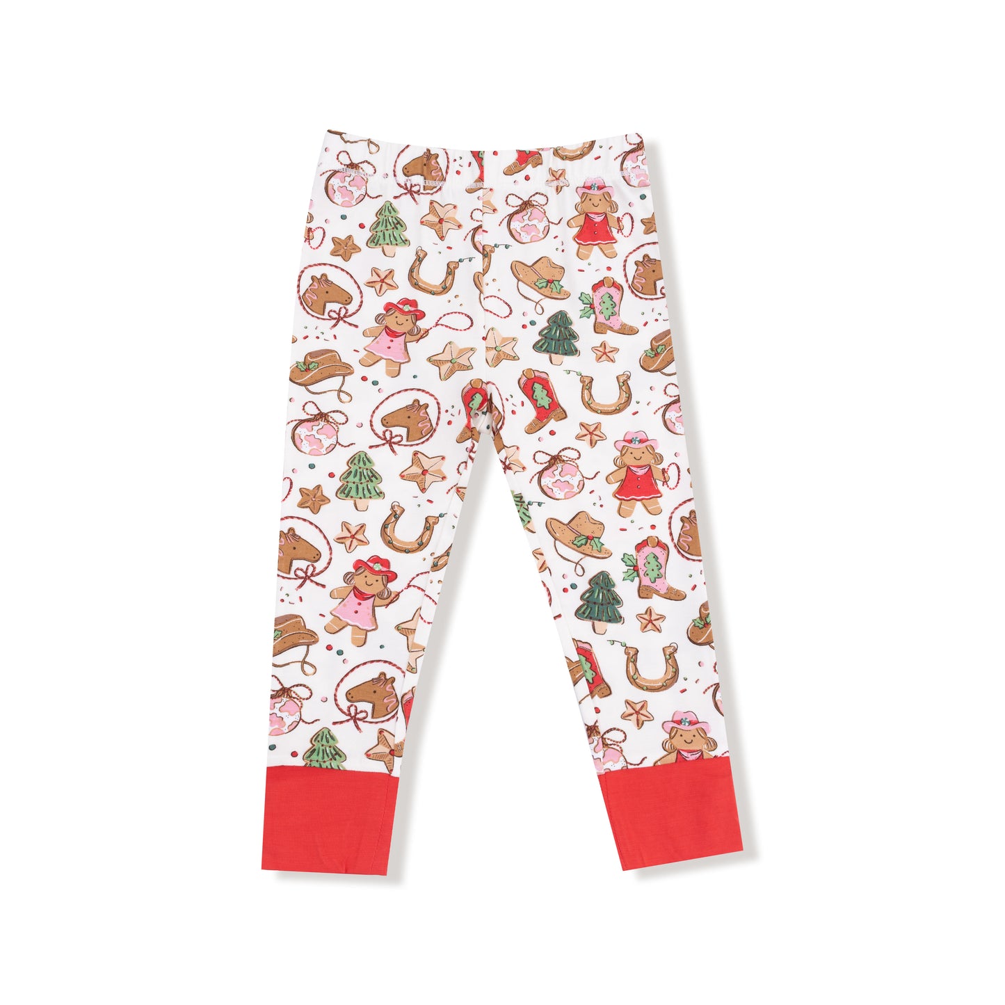 Long Sleeve Loungewear Set in our  Cowgirl Christmas print from Angel Dear