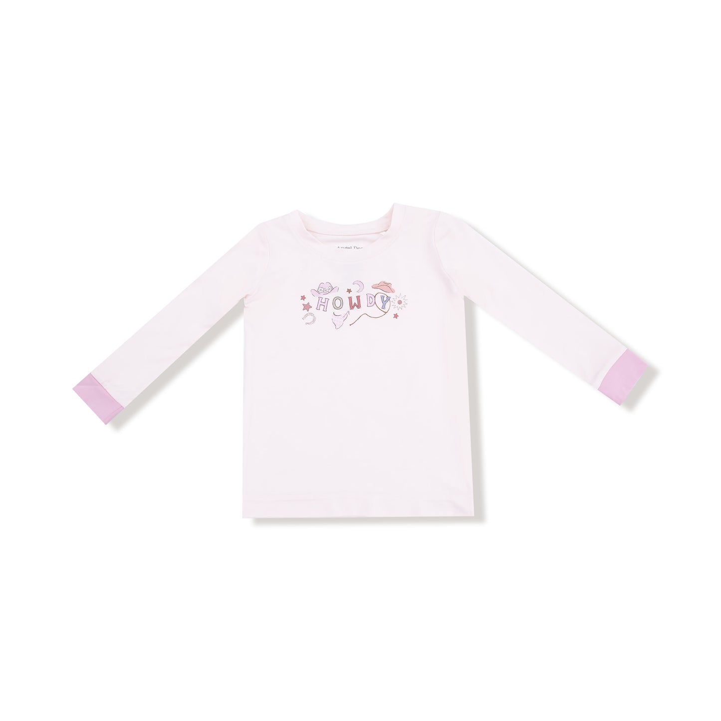 Long Sleeve Loungewear Set in our  Cowgirl Dogs print from Angel Dear