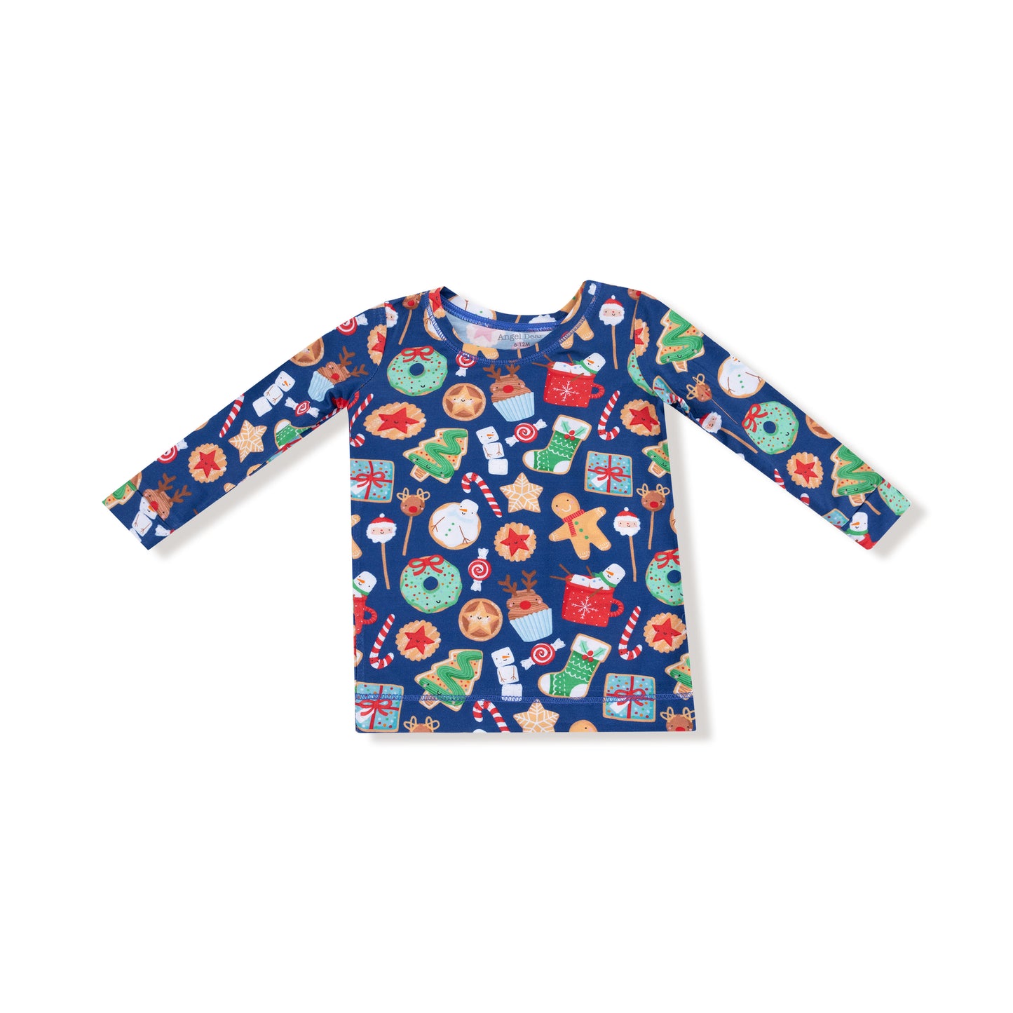 Long Sleeve Loungewear Set in our  Christmas Treats print from Angel Dear