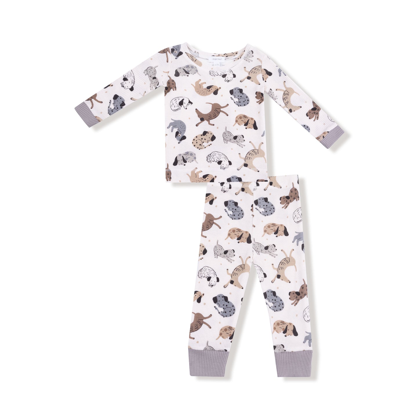Long Sleeve Loungewear Set in our  Cozy Pups print from Angel Dear