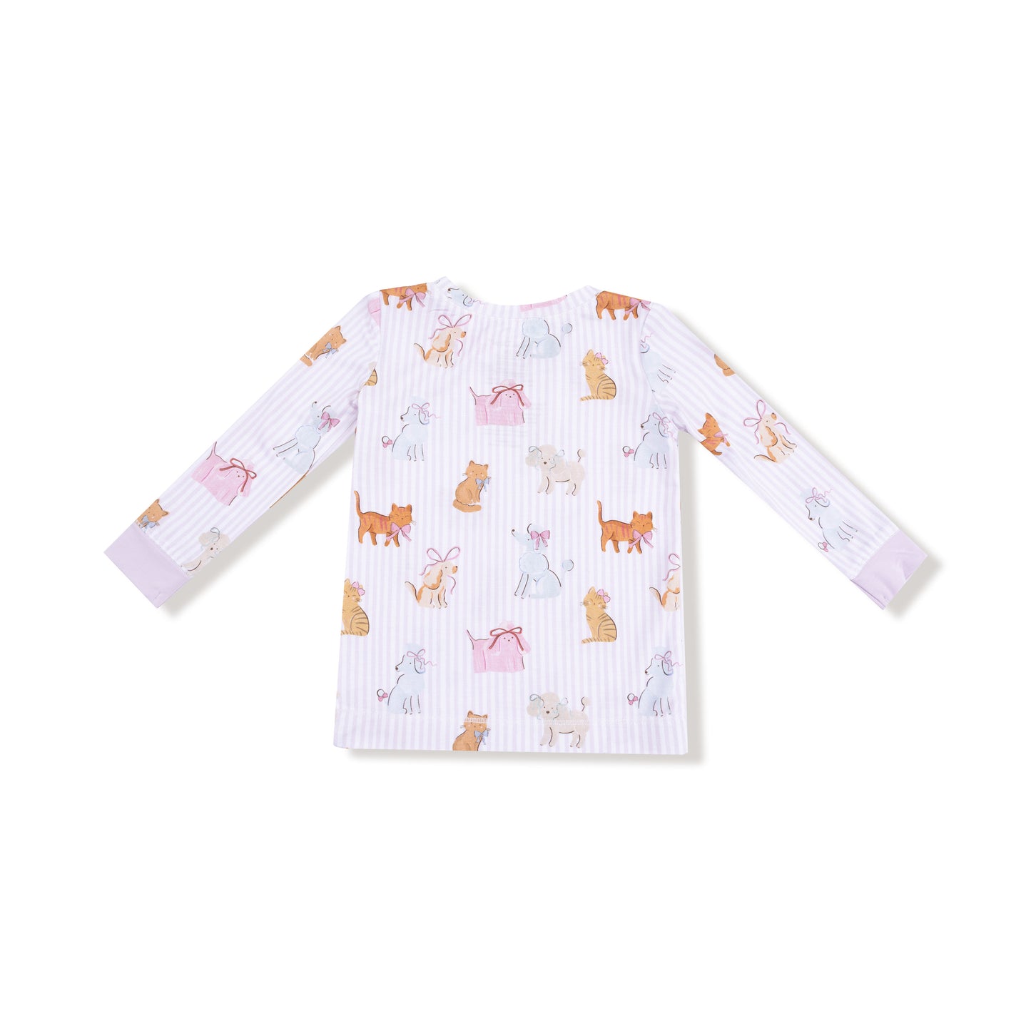 Long Sleeve Loungewear Set in our  Fancy Pets print from Angel Dear