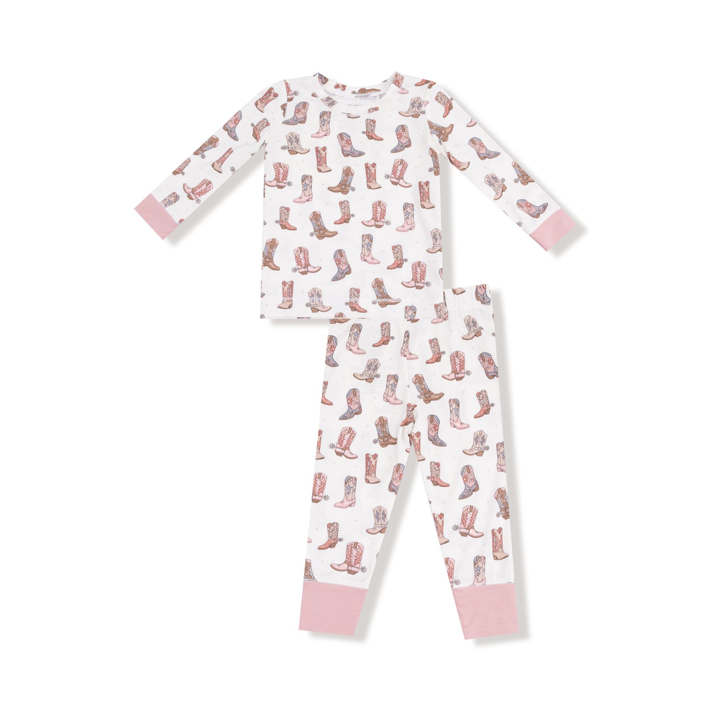 Long Sleeve Loungewear Set in our  Future Cowgirl print from Angel Dear