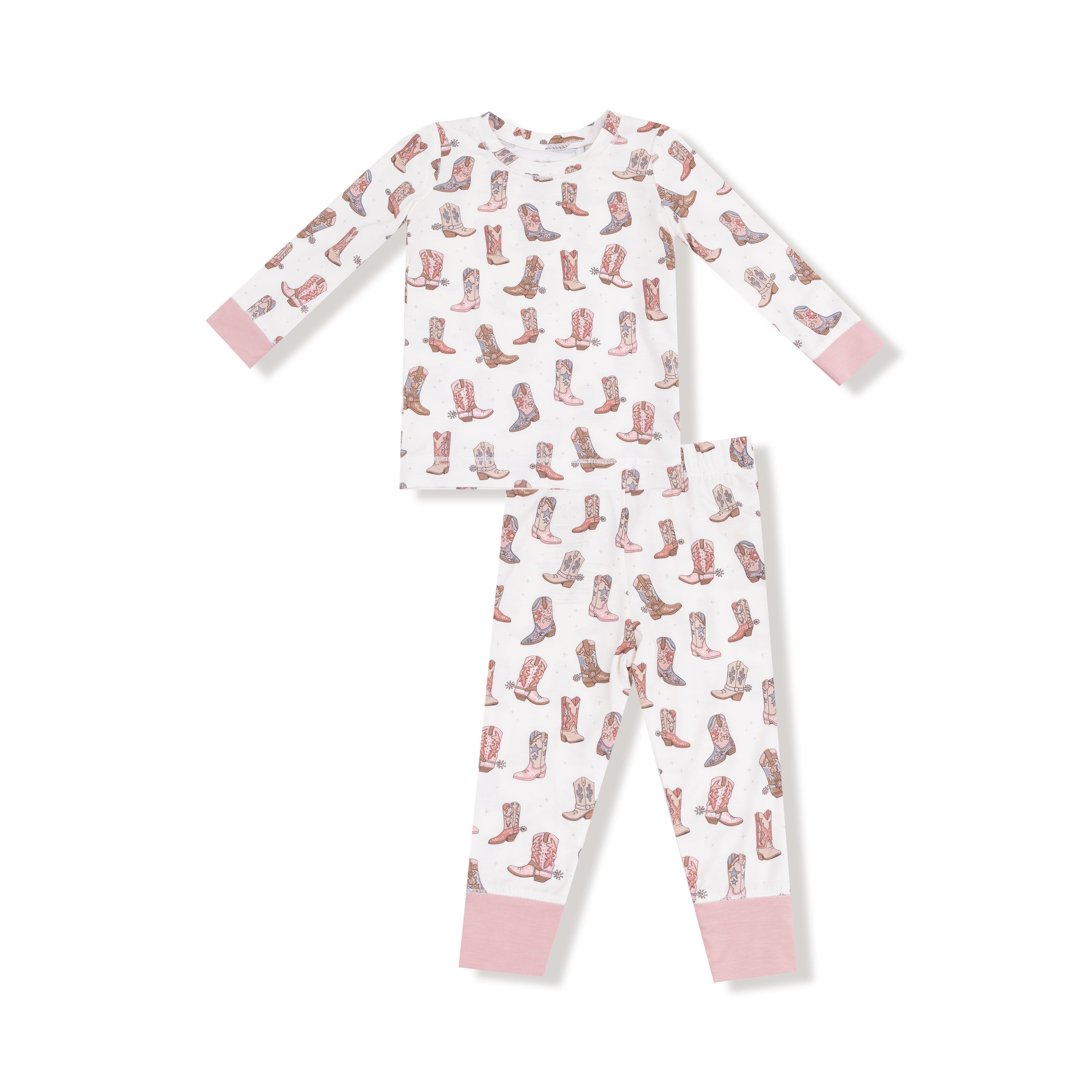 Long Sleeve Loungewear Set in our  Future Cowgirl print from Angel Dear