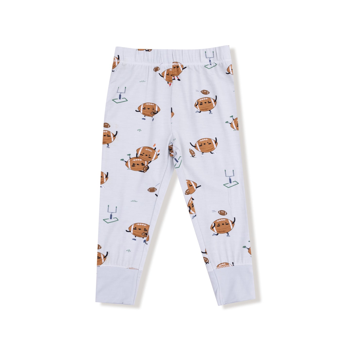 Long Sleeve Loungewear Set in our  Footballs Playing Football print from Angel Dear