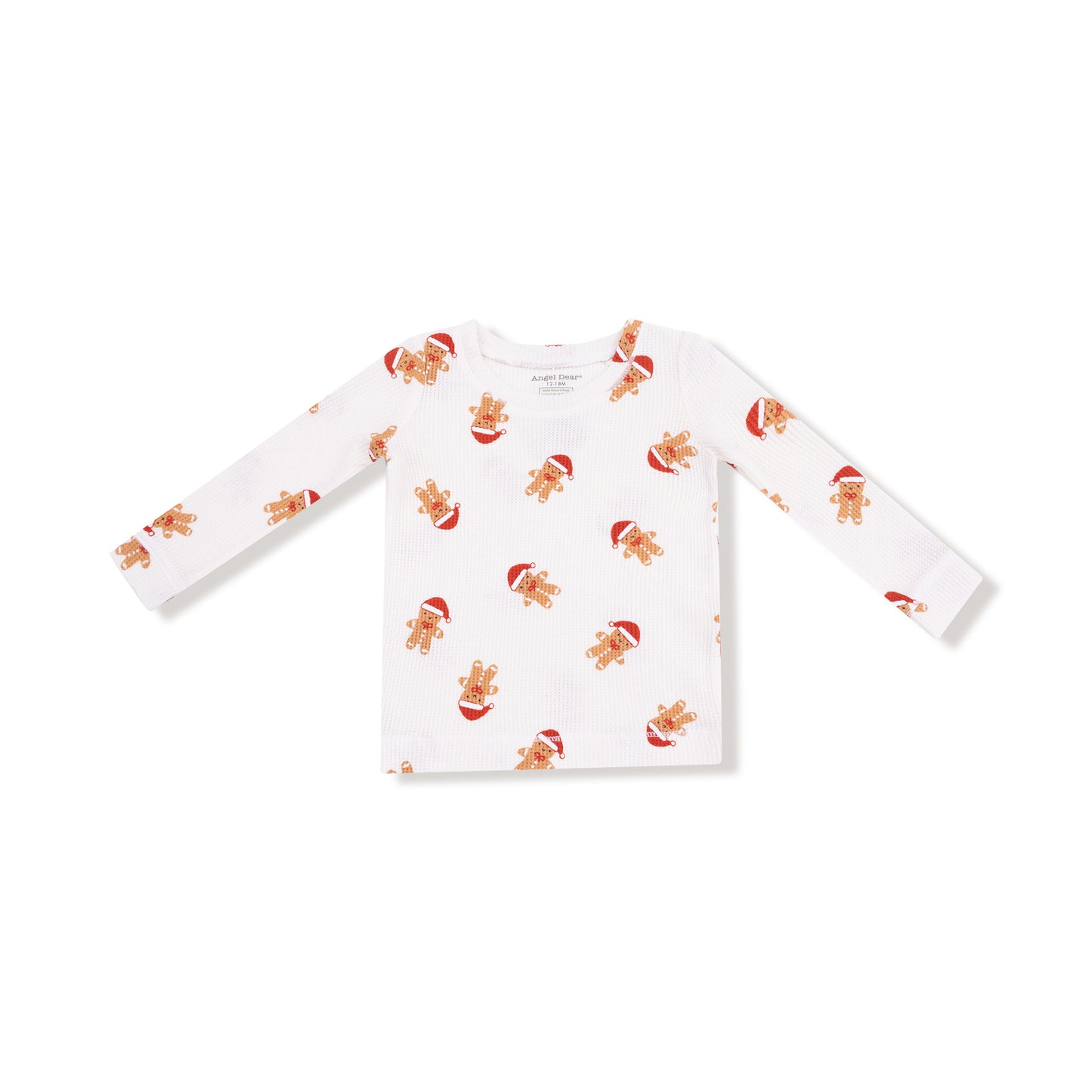 Long Sleeve Loungewear Set in our  Gingerbread print from Angel Dear