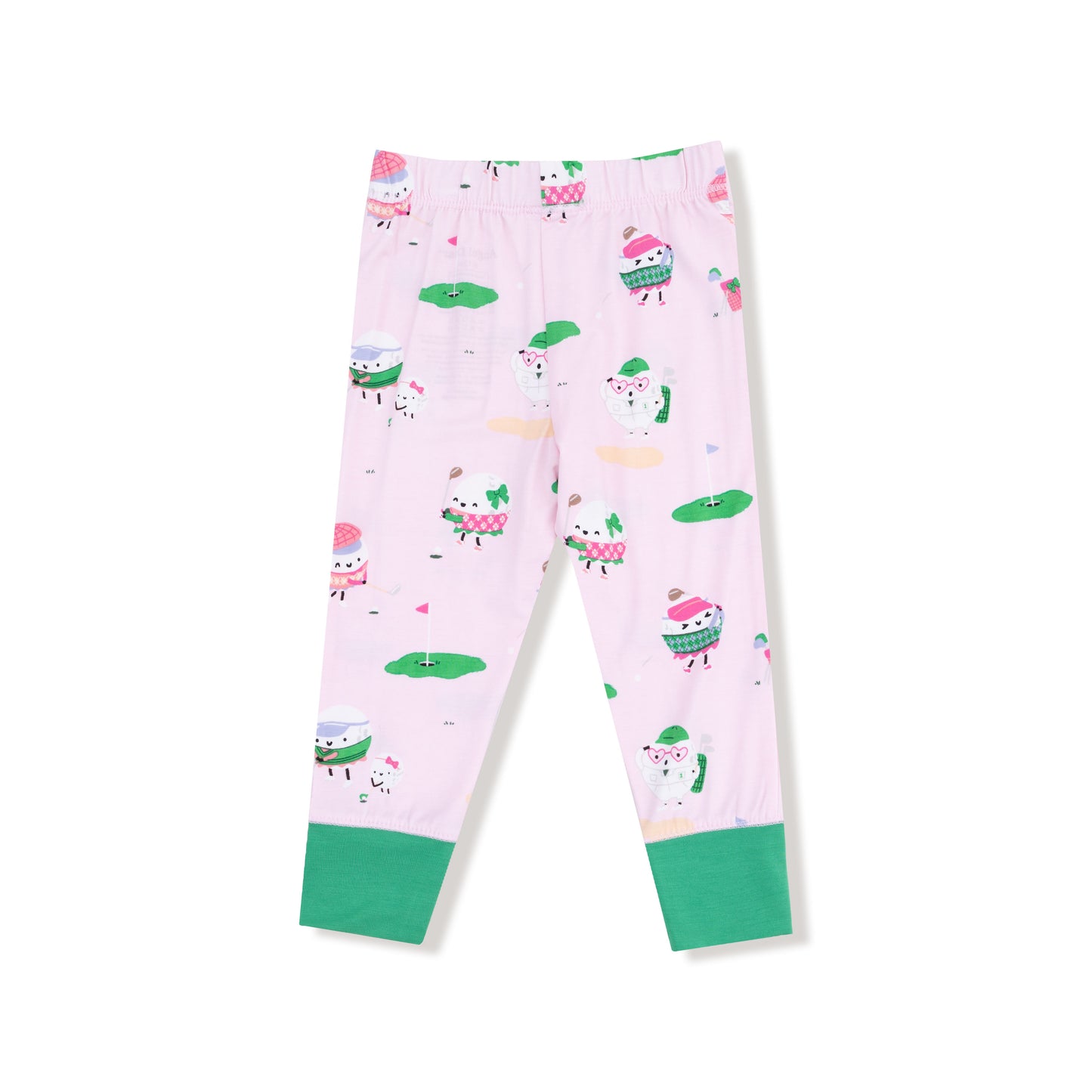 Long Sleeve Loungewear Set in our  Golf Pros - Pink print from Angel Dear