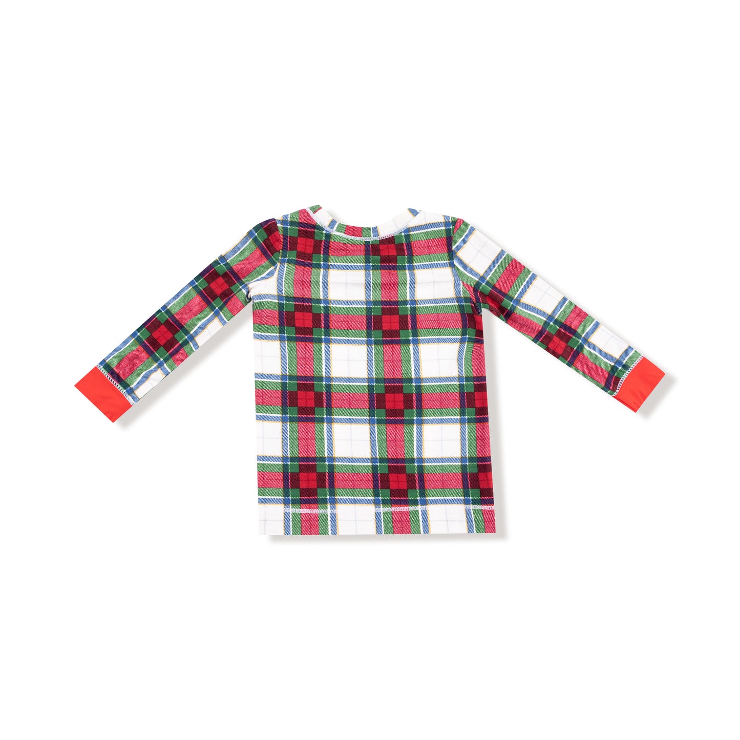 Long Sleeve Loungewear Set in our  Holiday Plaid print from Angel Dear